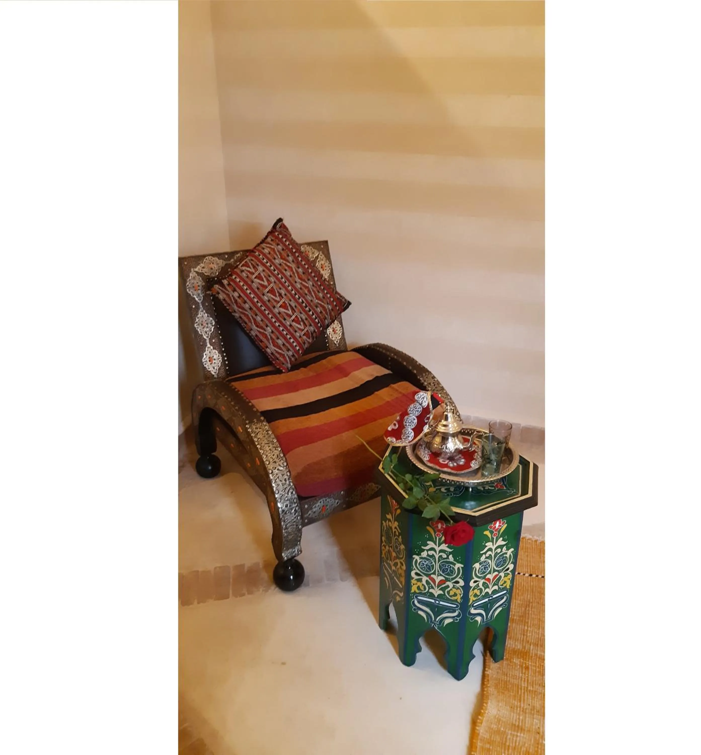 Decorative detail in Riad Simon