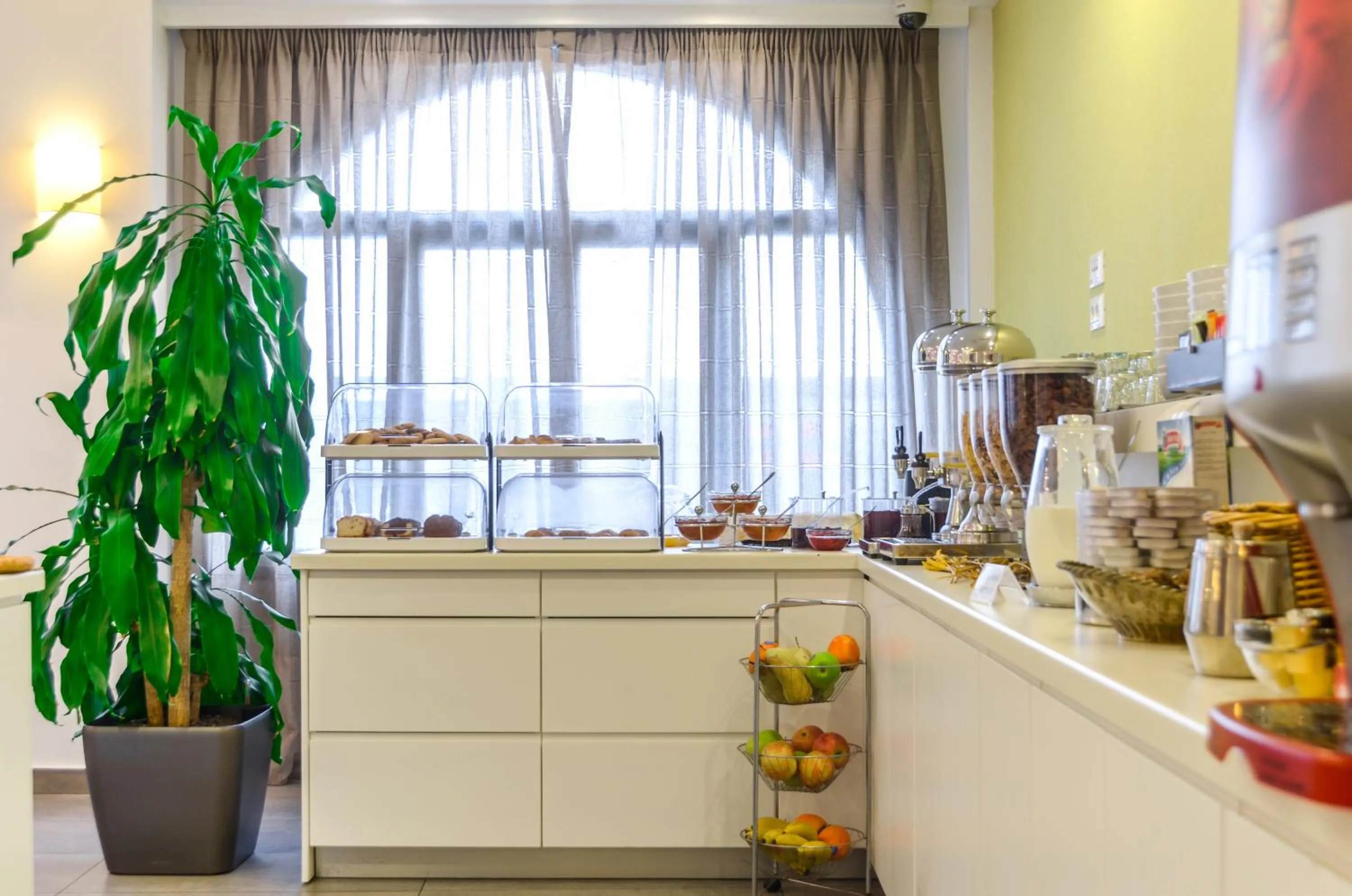 Kitchen or kitchenette in Xenia Hotel