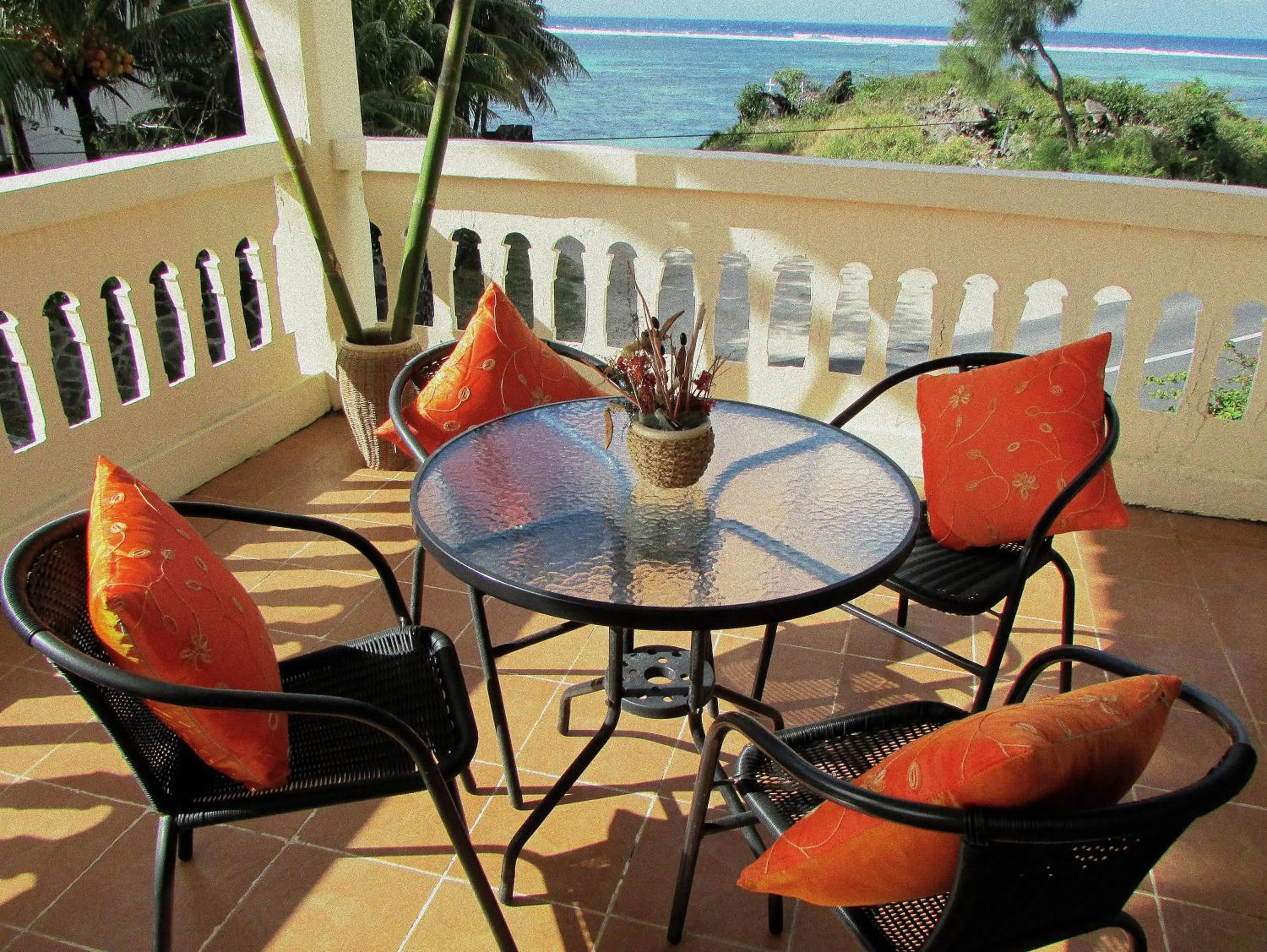 Balcony/Terrace in Golden Rod villa