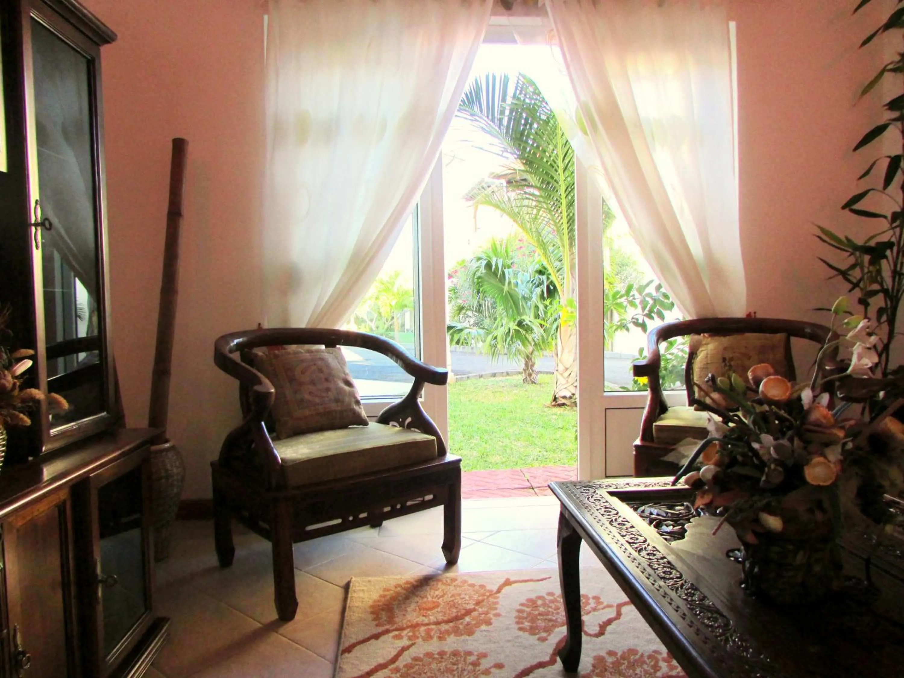 Living room in Golden Rod villa