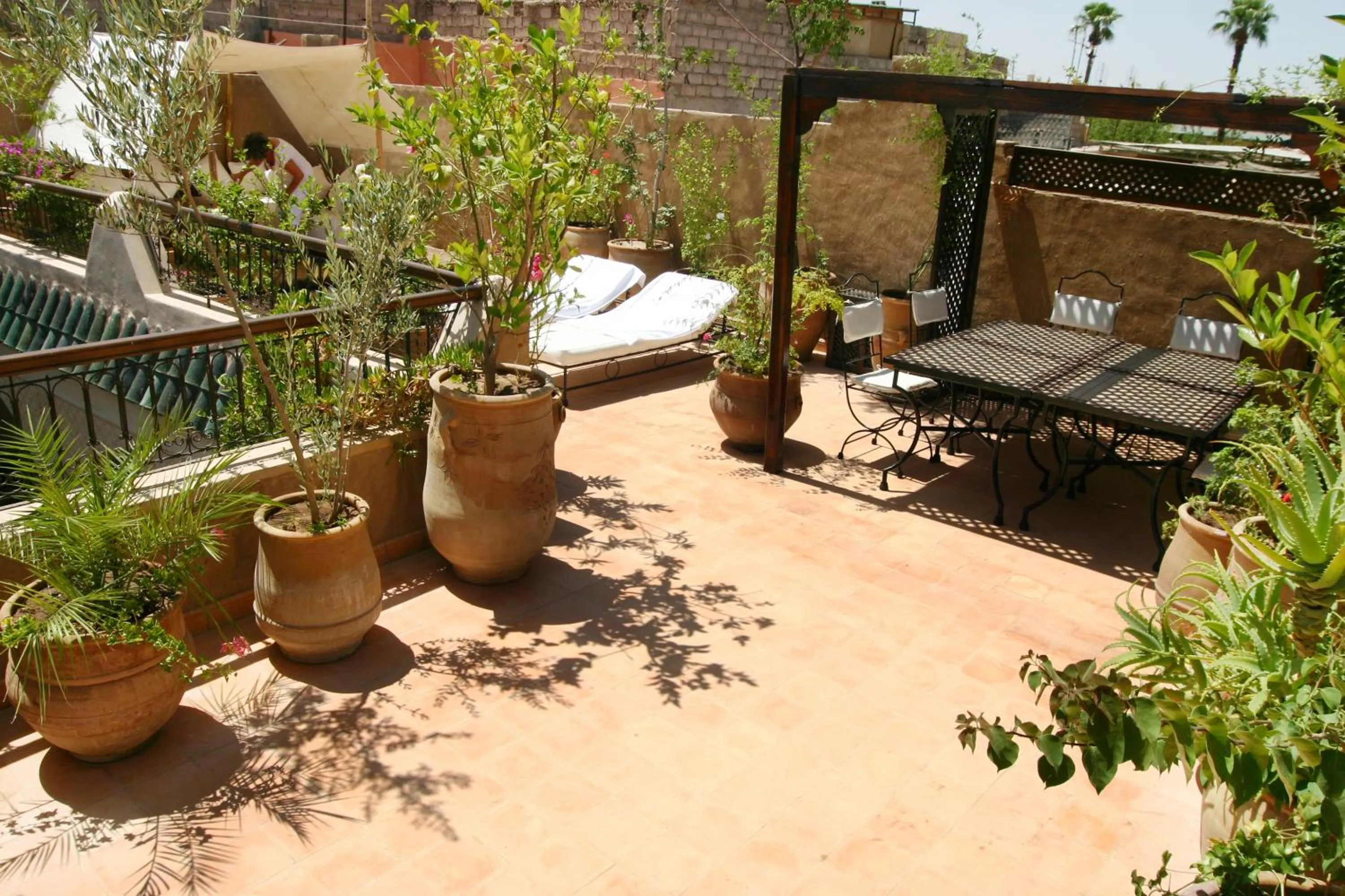 Balcony/Terrace in Riad Massiba