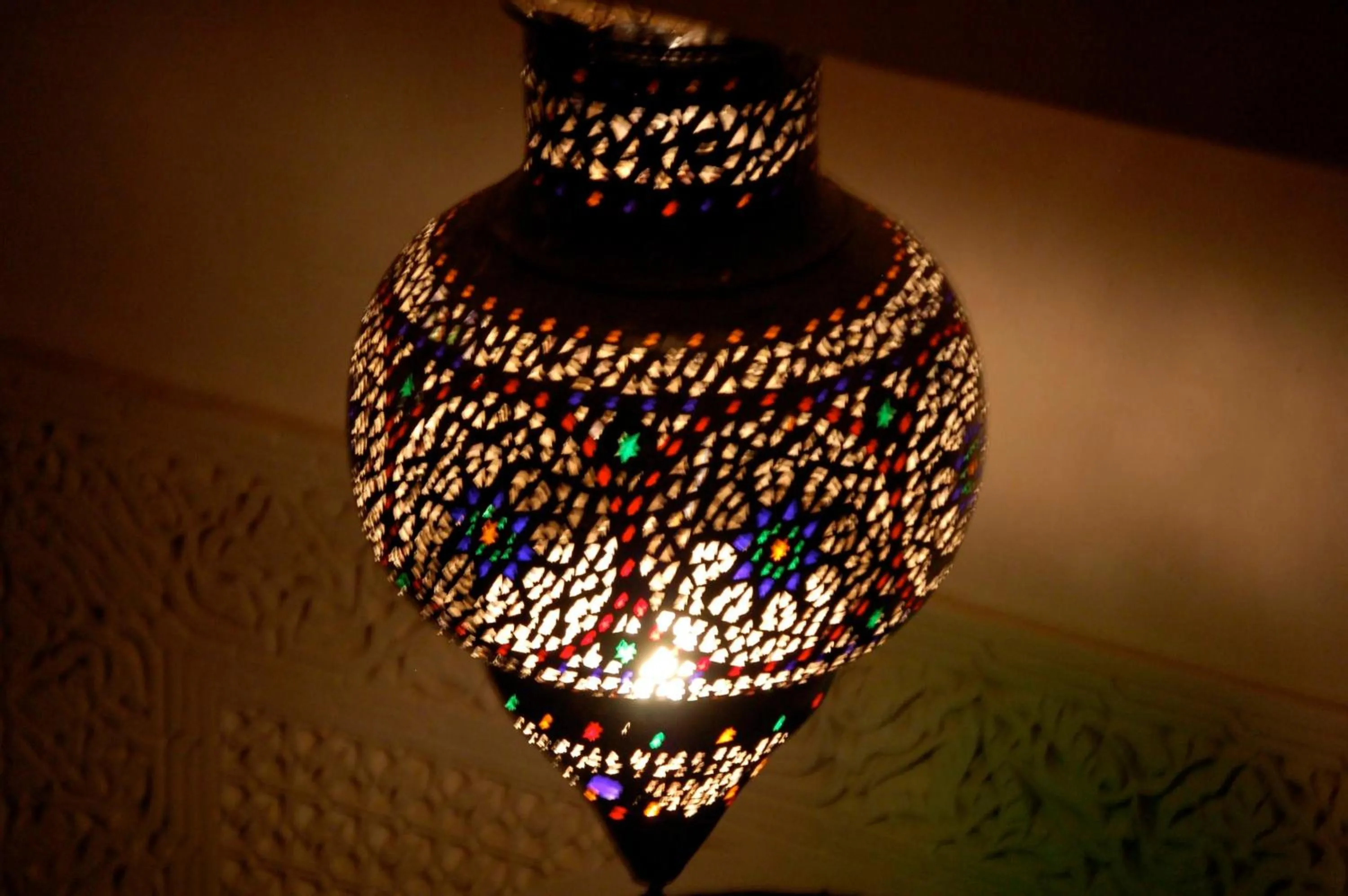 Decorative detail in Riad Massiba