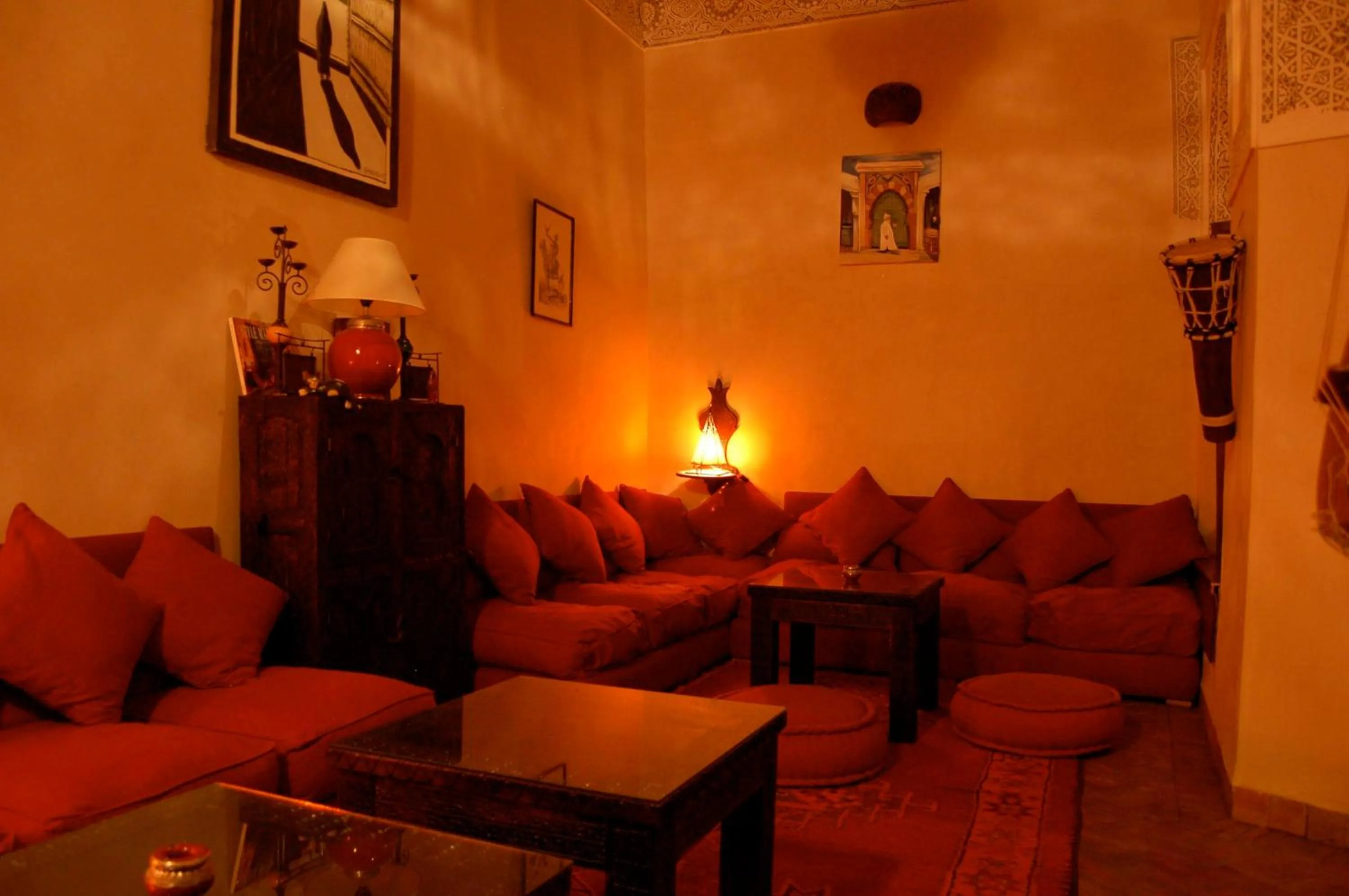 Lounge or bar in Riad Massiba