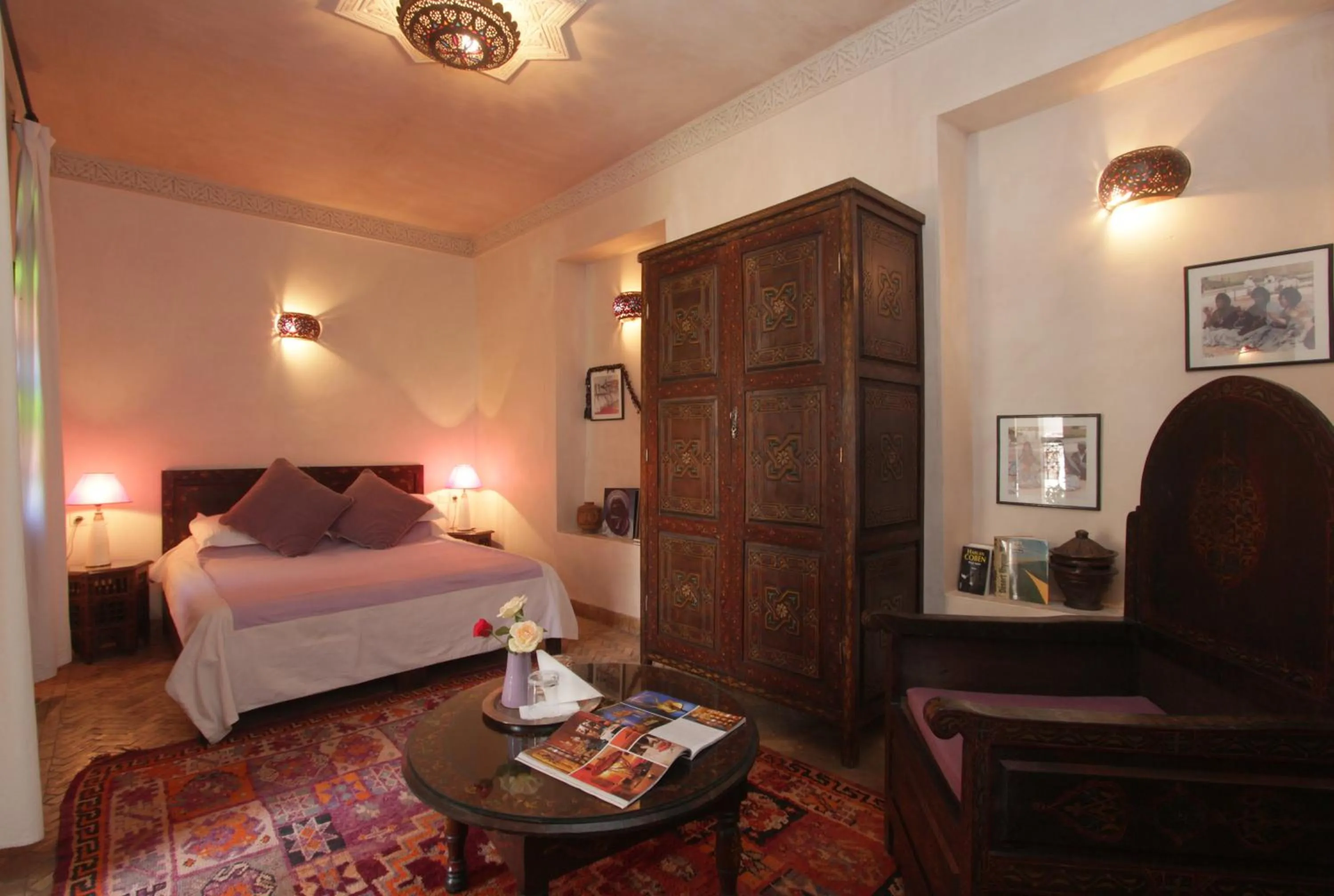 Bedroom, Bed in Riad Massiba