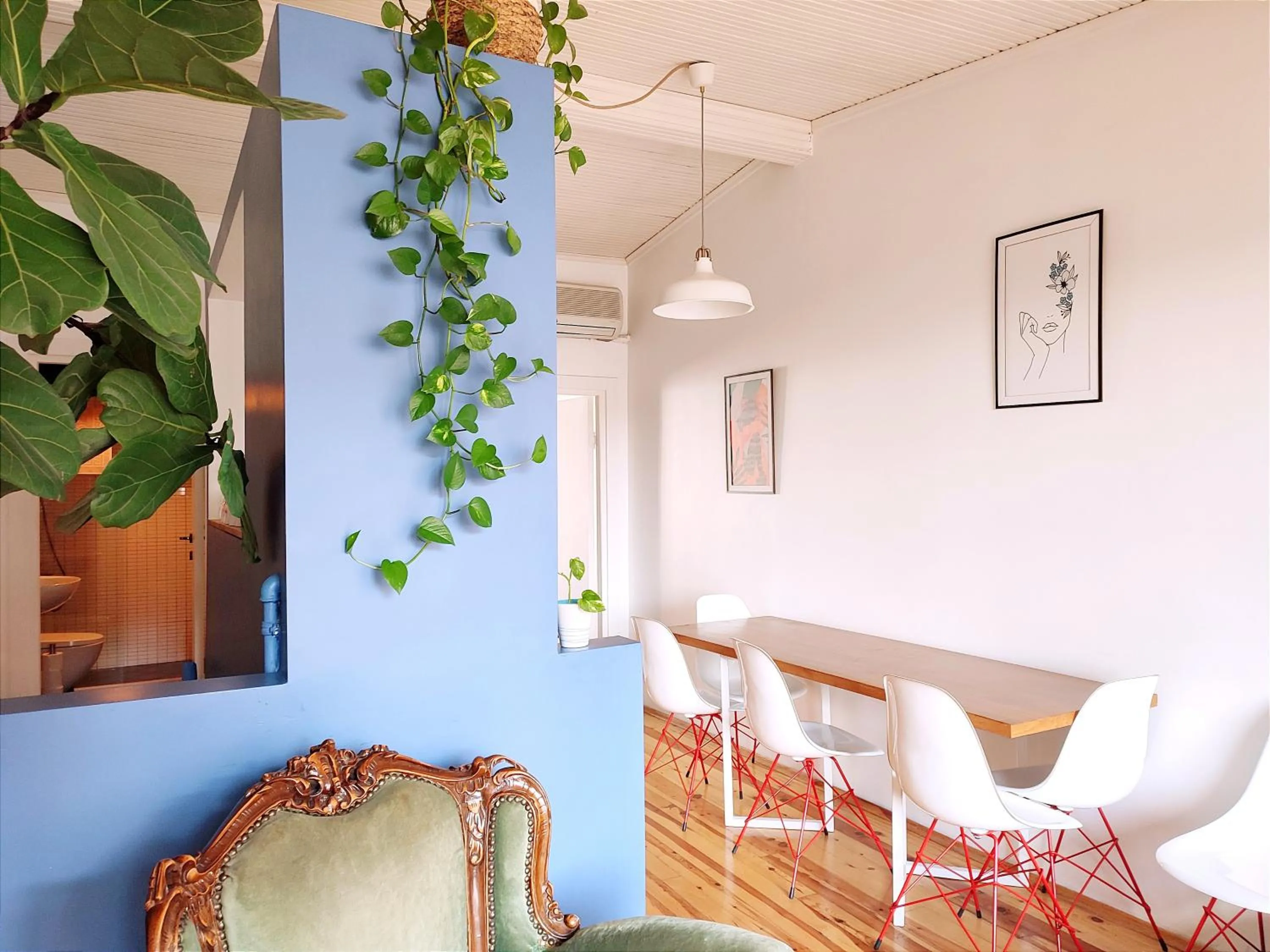 Living room in Kunterbunt Istanbul