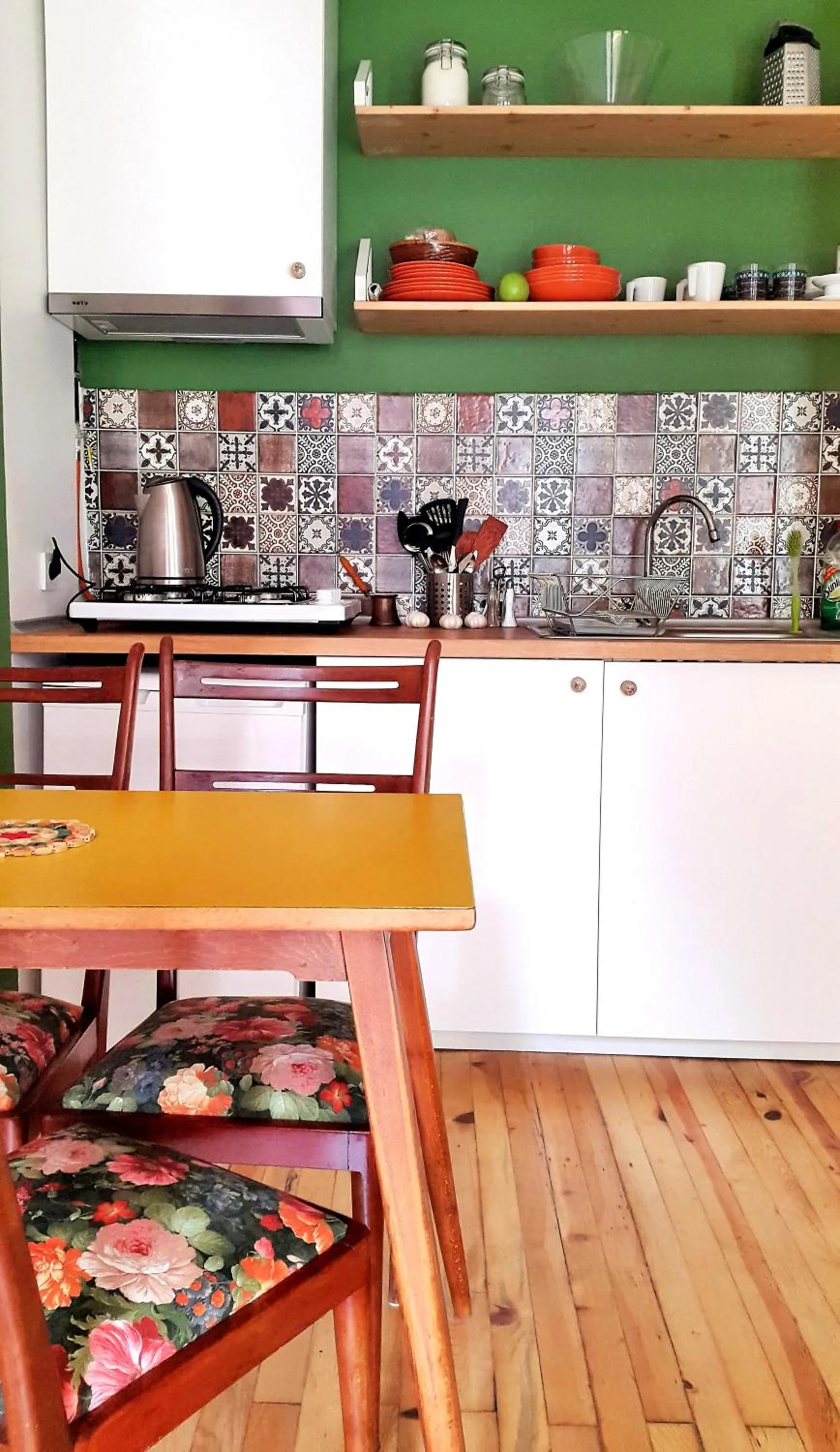 Kitchen or kitchenette in Kunterbunt Istanbul