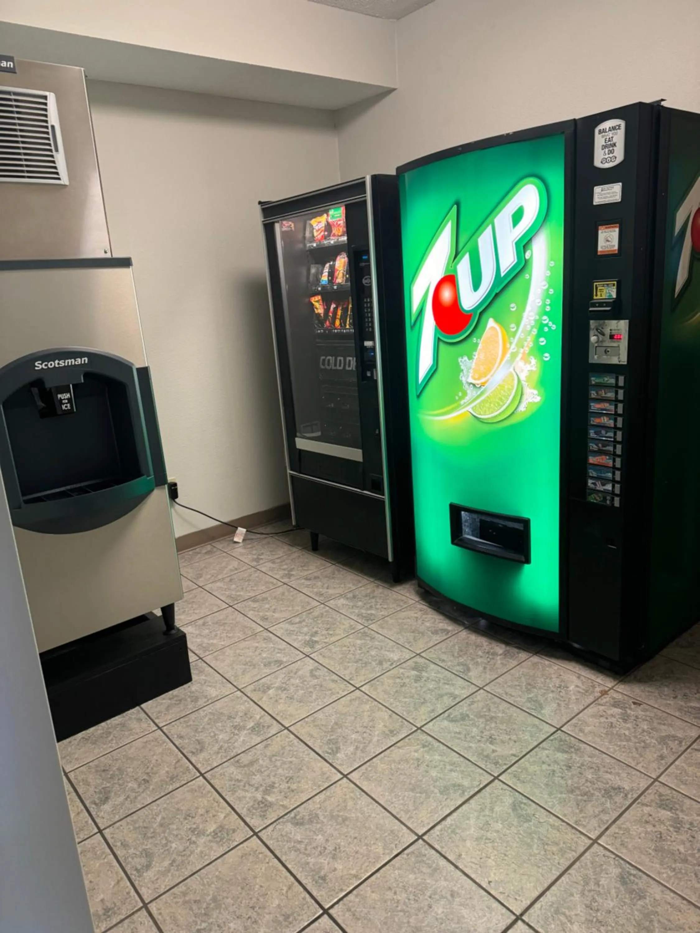vending machine in Comfort Inn Huntington near University area
