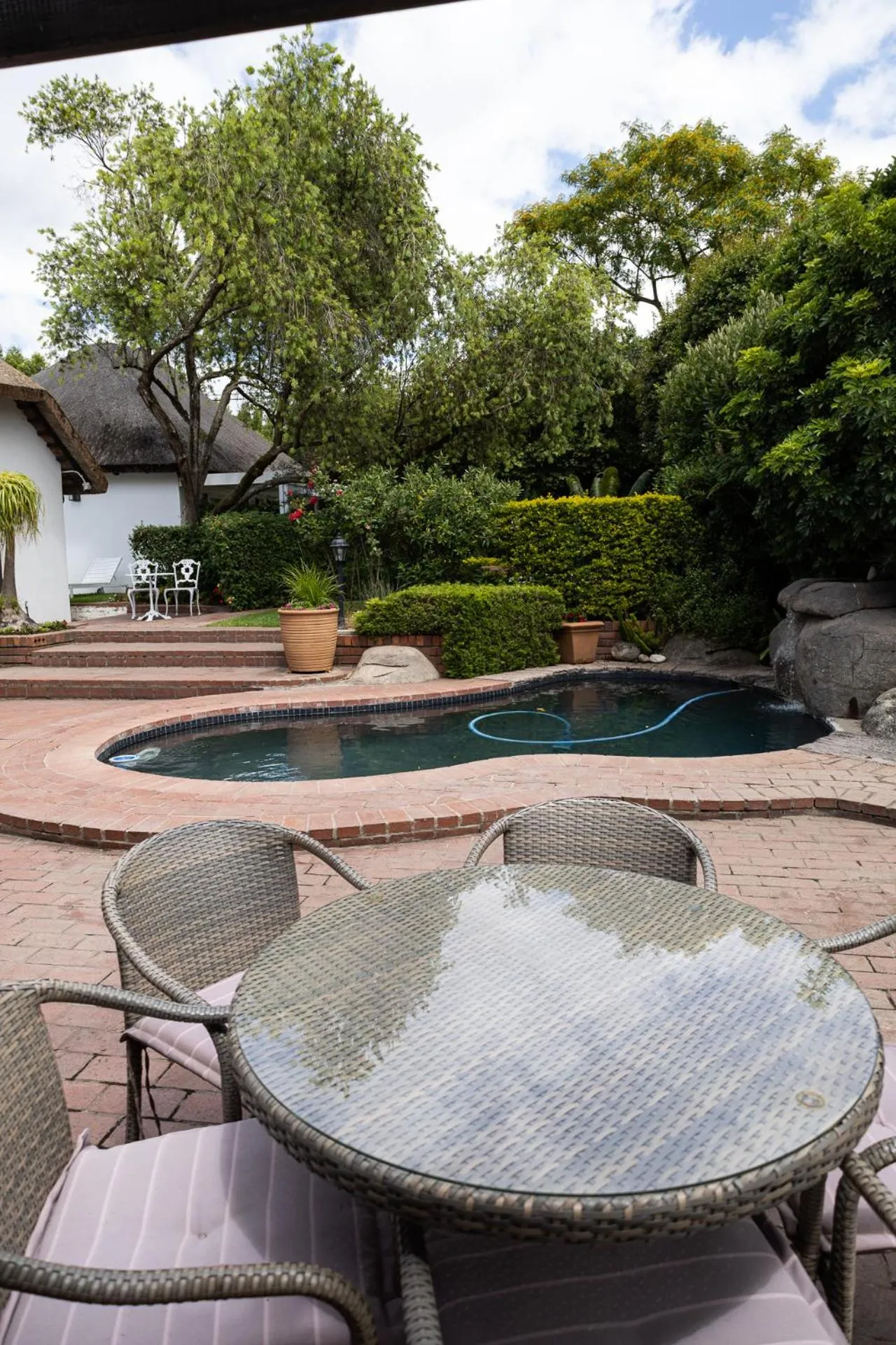 Patio in Cape Village Lodge