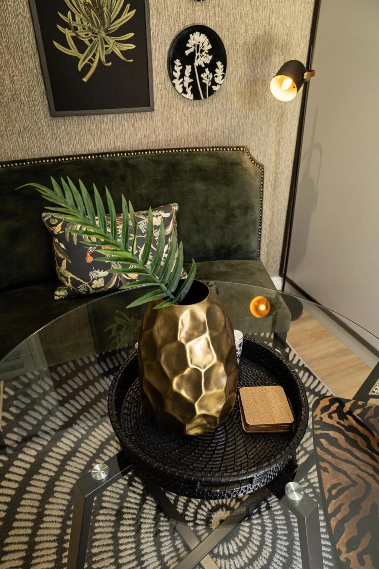 Decorative detail in Cape Village Lodge