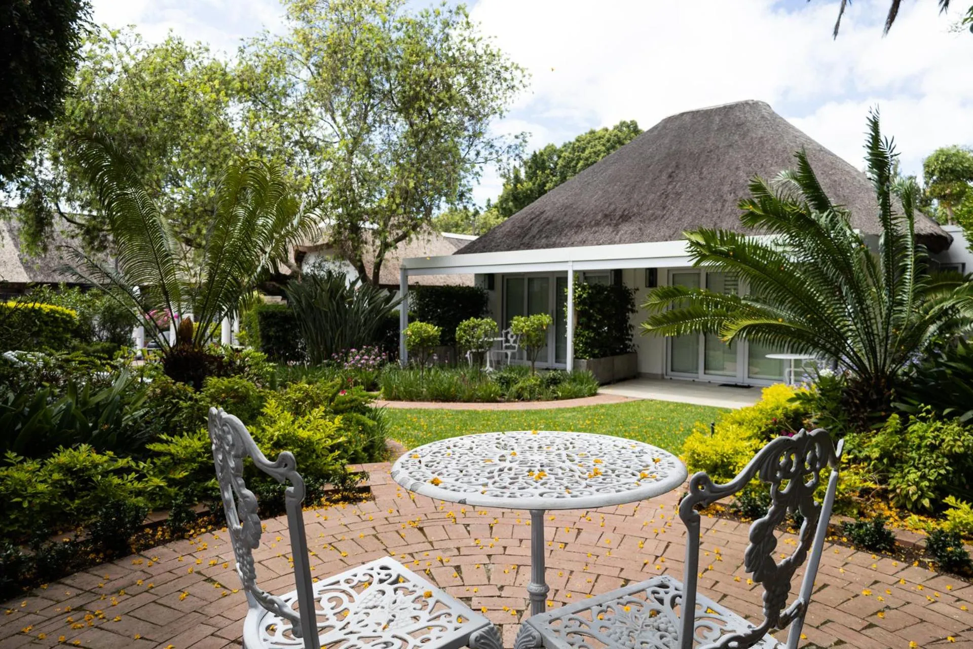 Patio in Cape Village Lodge