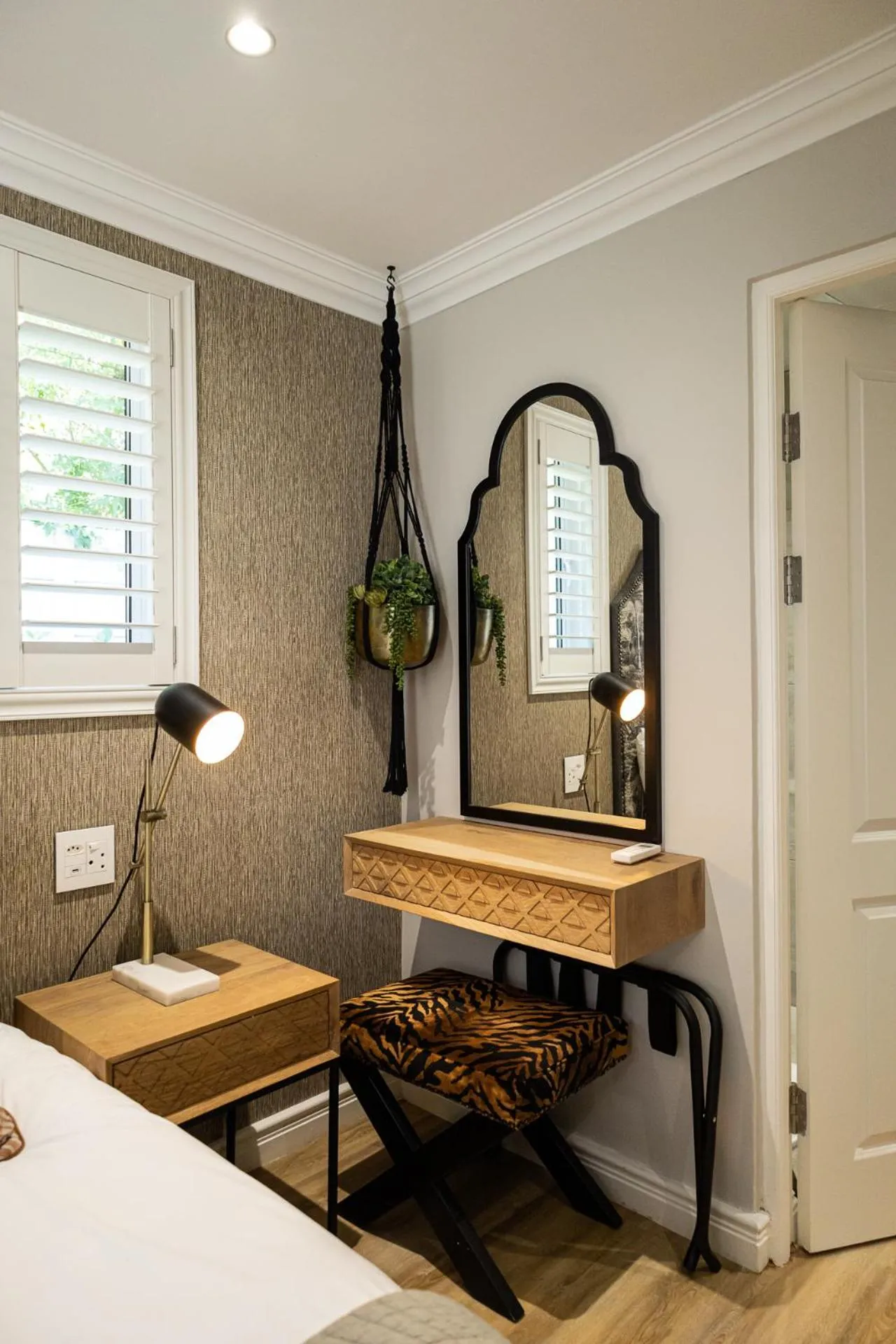 Decorative detail in Cape Village Lodge