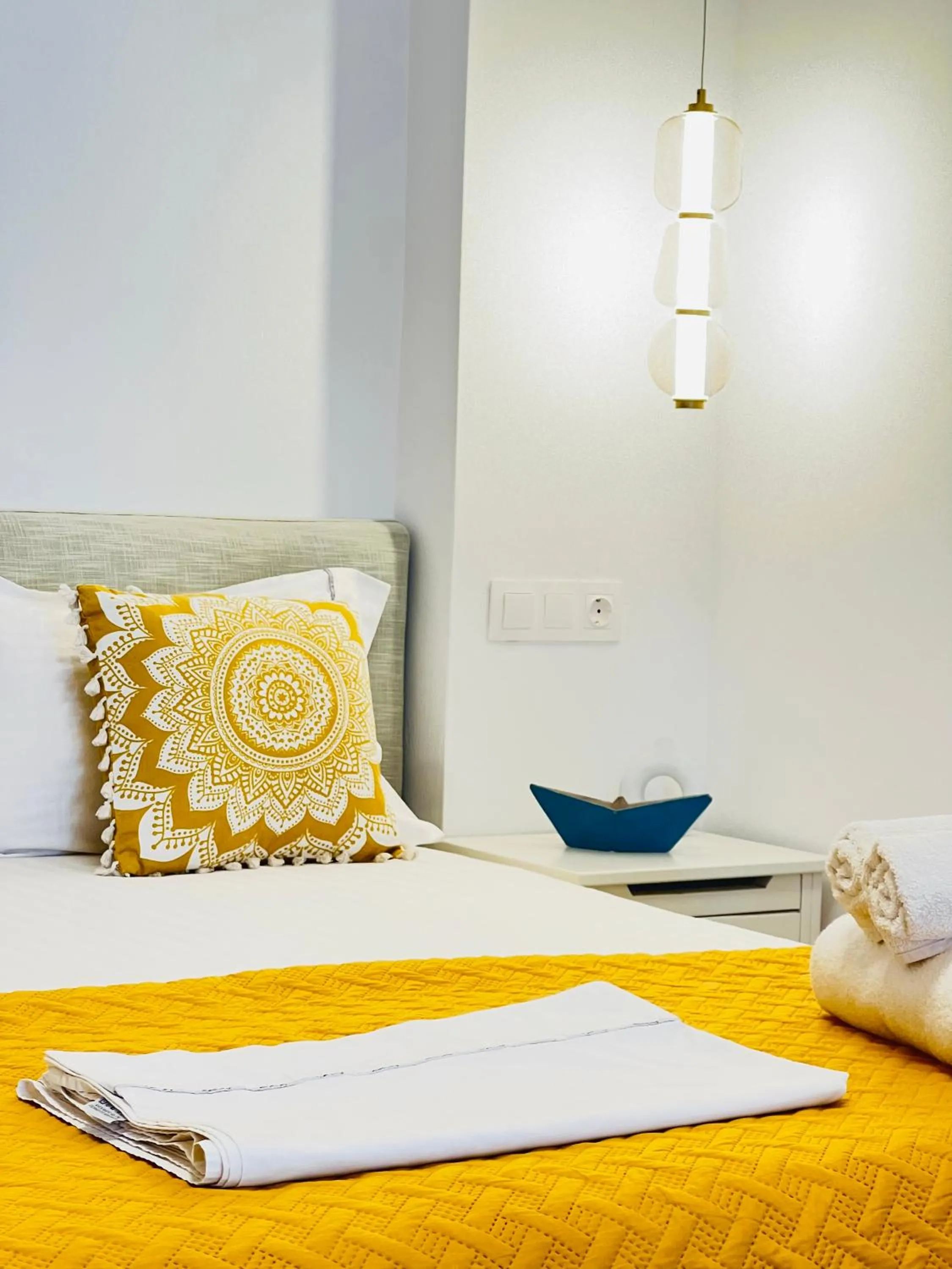 Bed in Gerani Studios