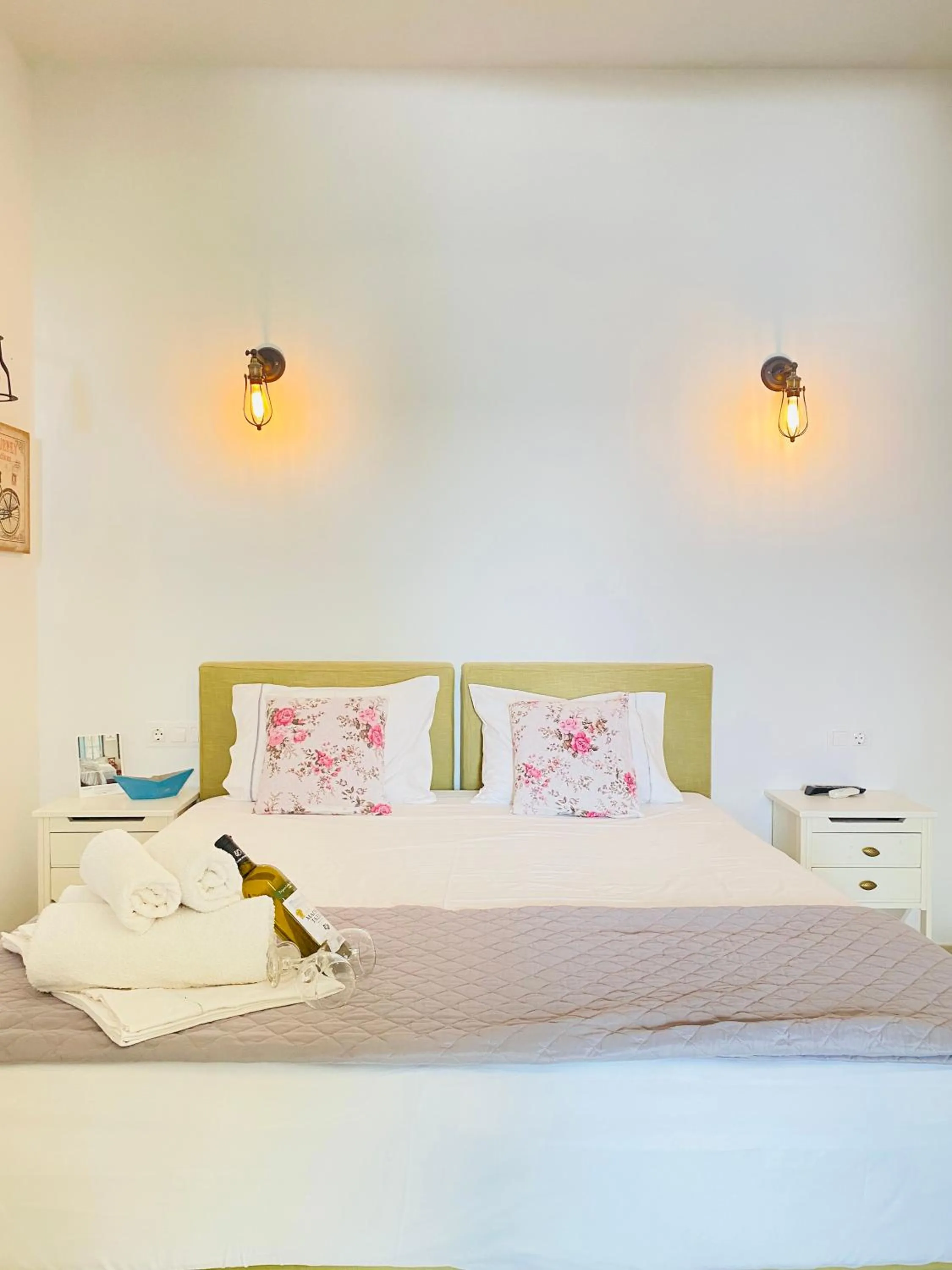 Bed in Gerani Studios