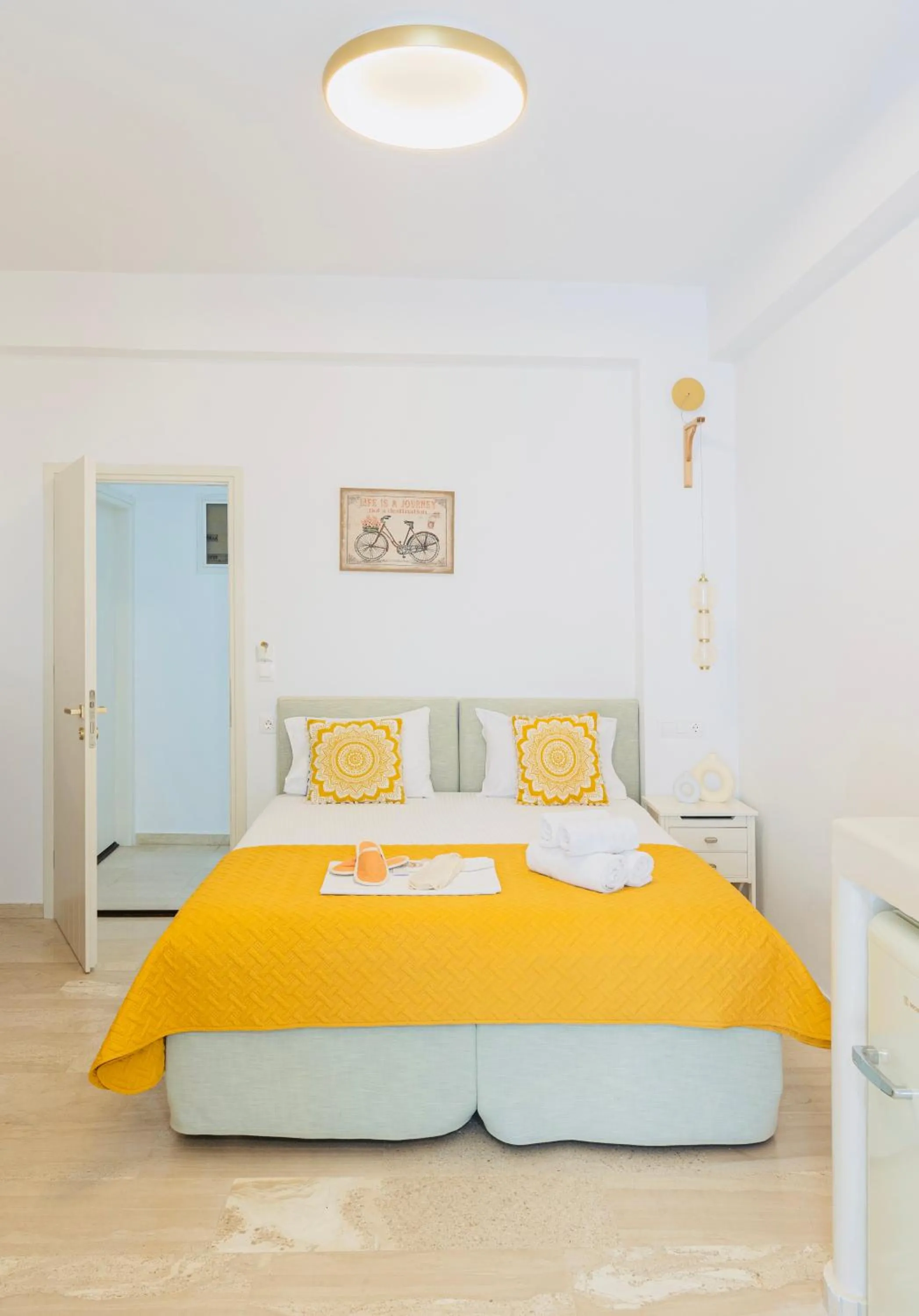 Bed in Gerani Studios