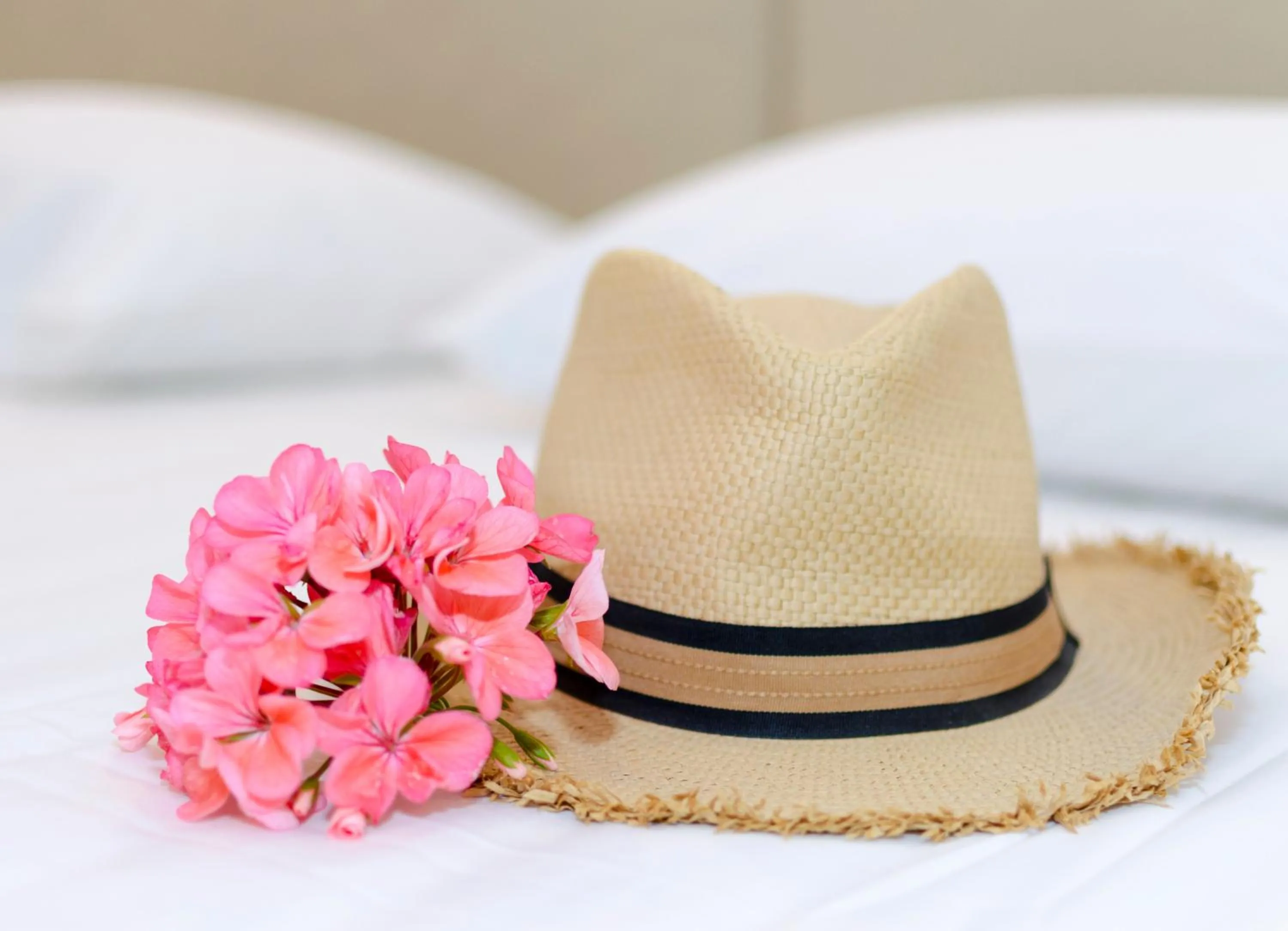Decorative detail, Bed in Gerani Studios