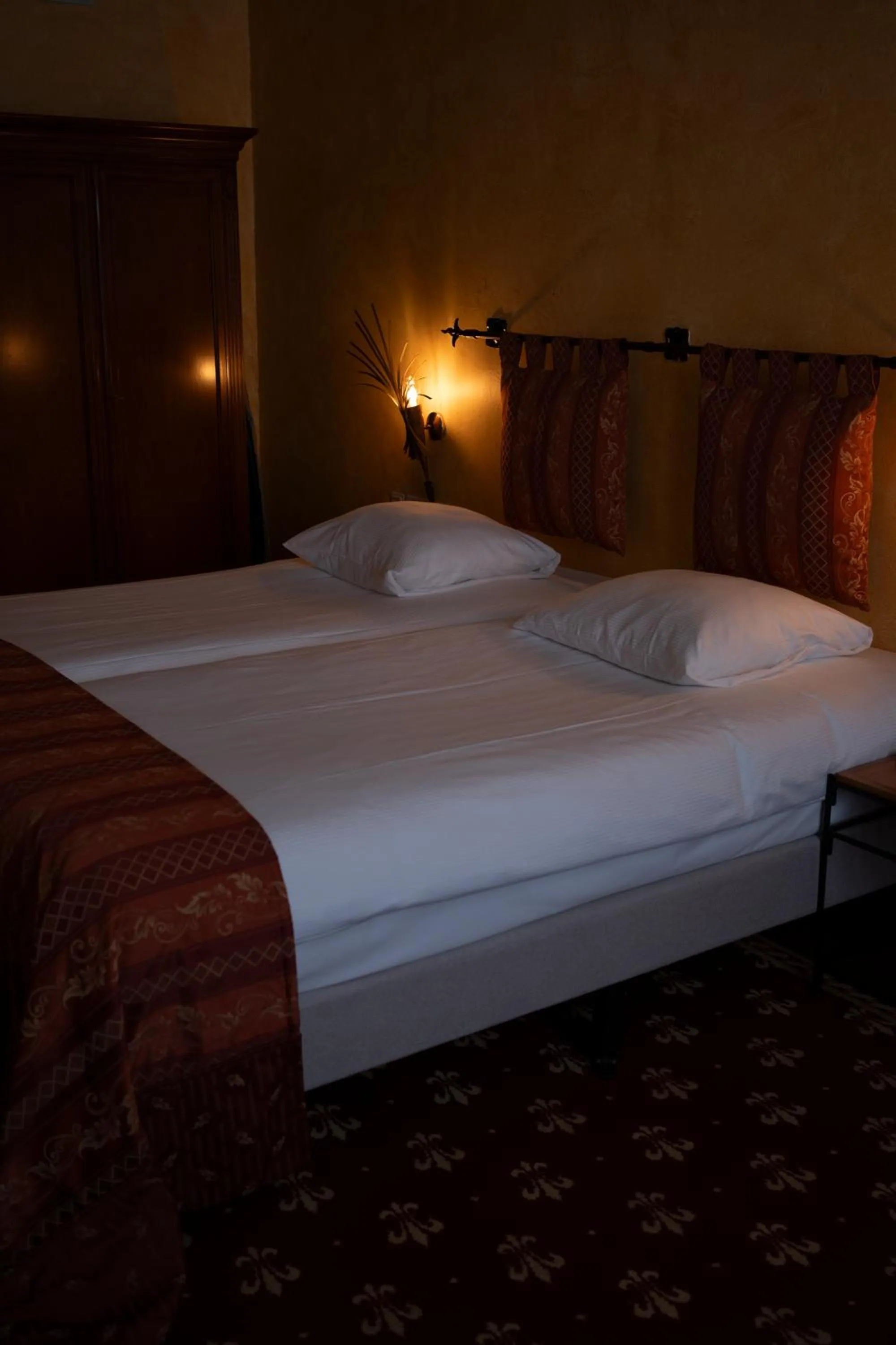 Bed in Hotel Botticelli