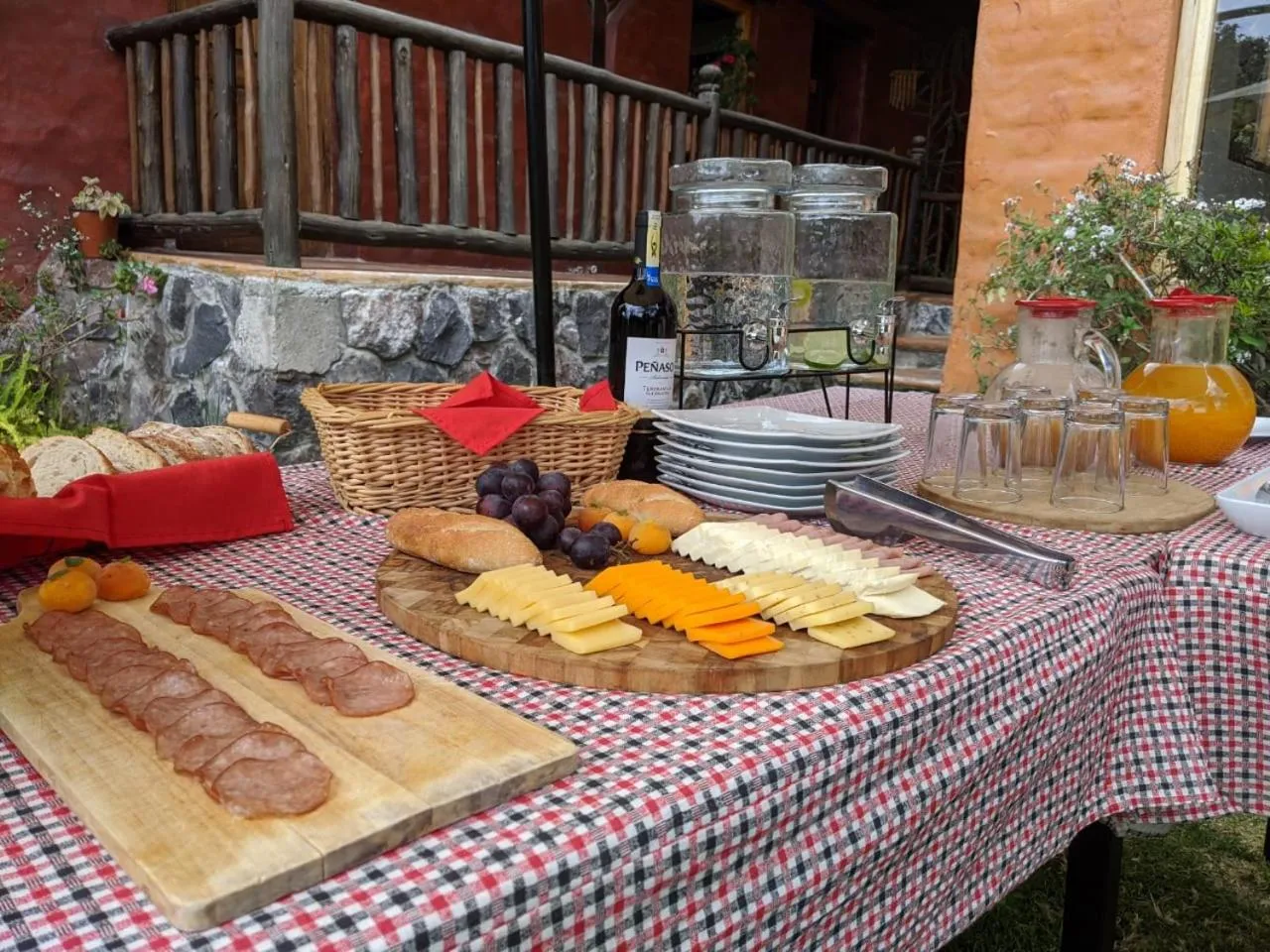 Food close-up in Ilatoa Lodge