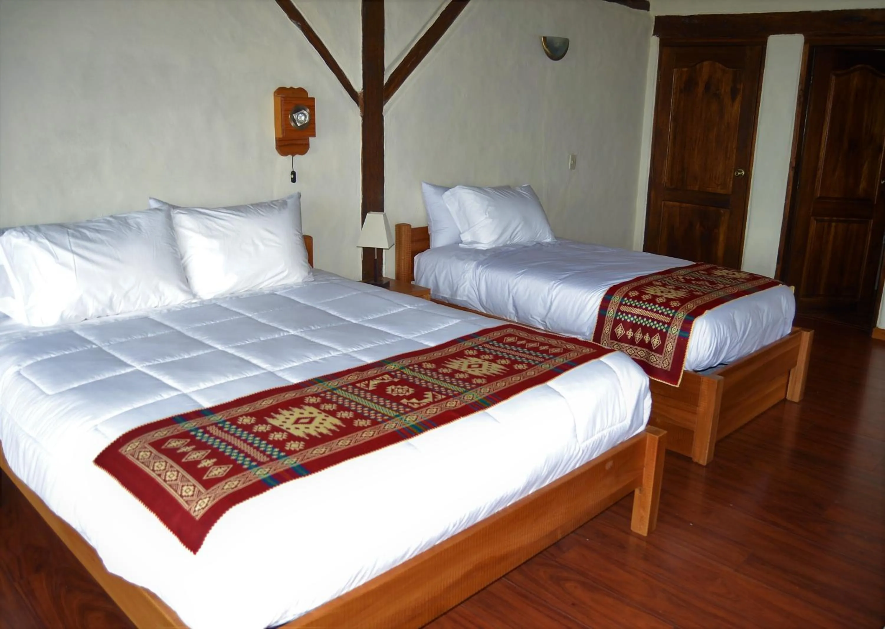 Bed in Ilatoa Lodge