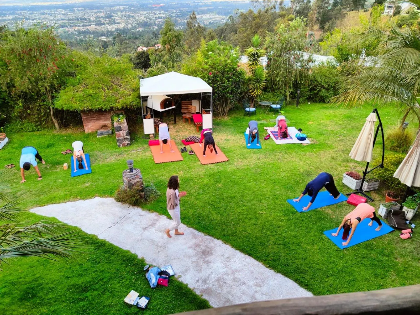 Garden in Ilatoa Lodge
