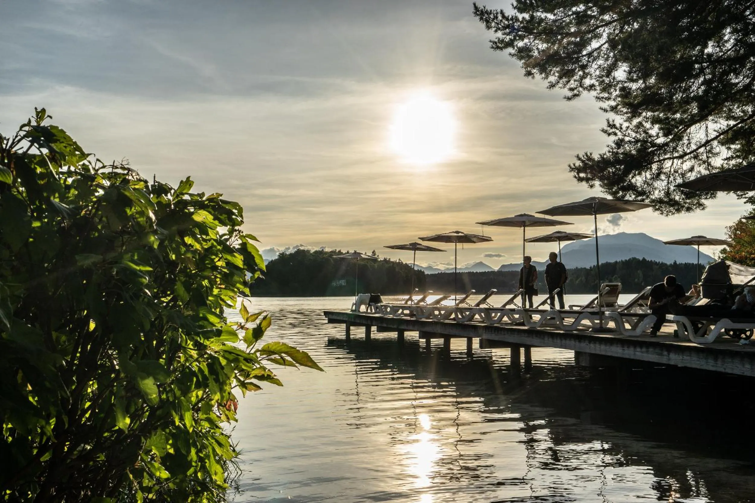 Beach in Naturel Hoteldorf Seeleitn