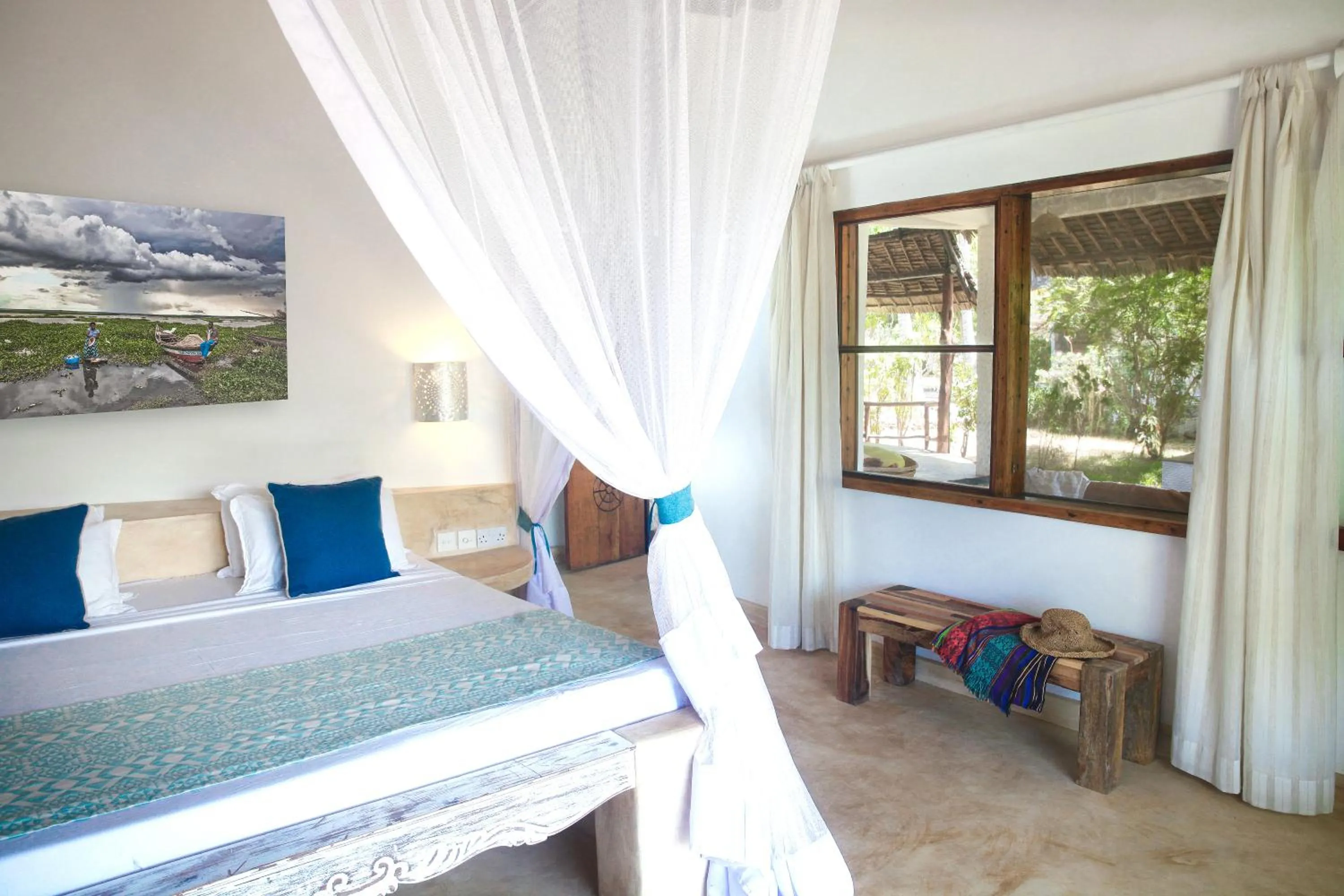 Bedroom in Temple Point Resort