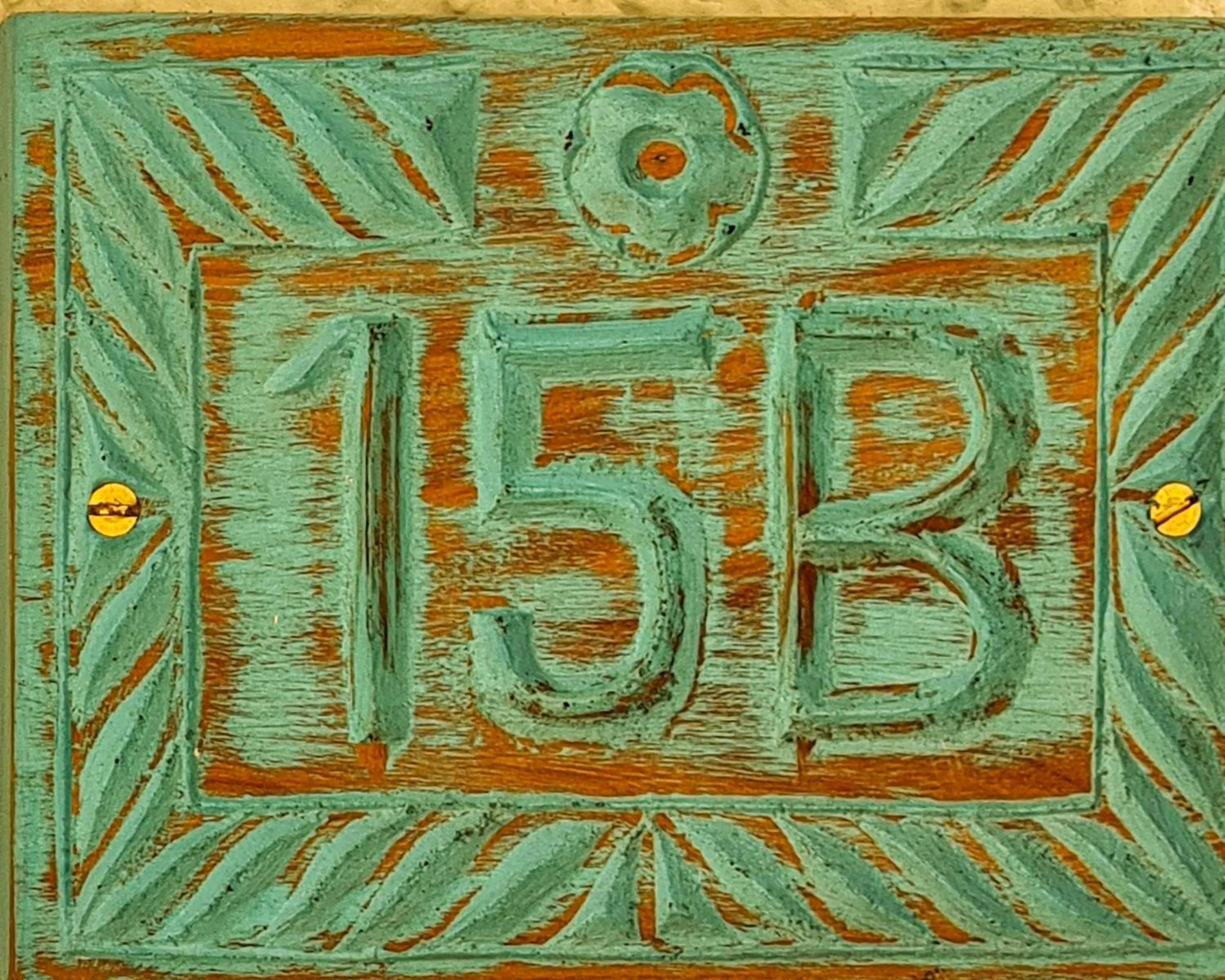 Decorative detail in Temple Point Resort