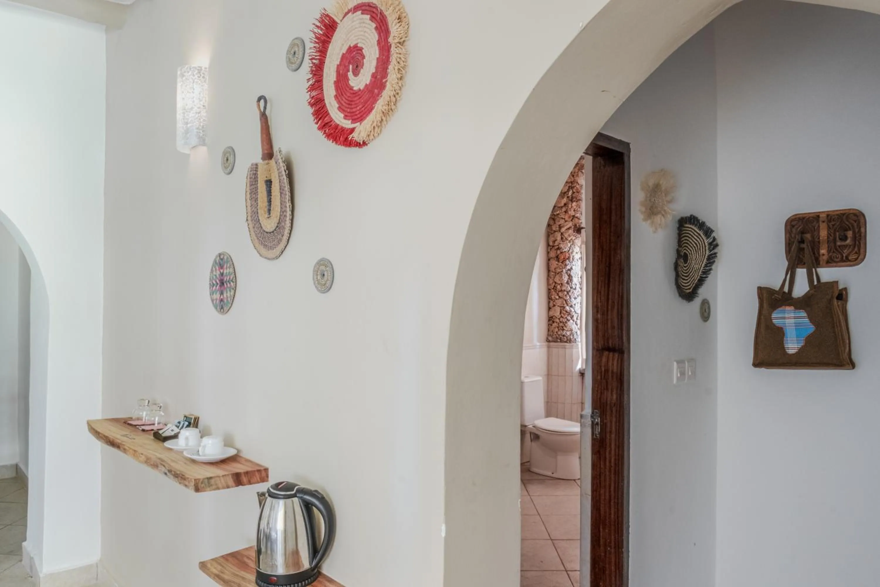 Toilet in Temple Point Resort