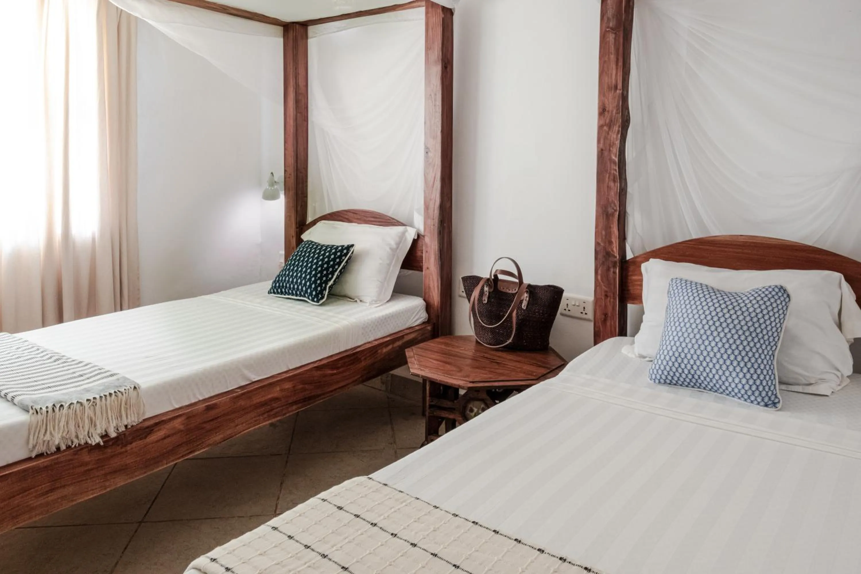 Bed in Temple Point Resort