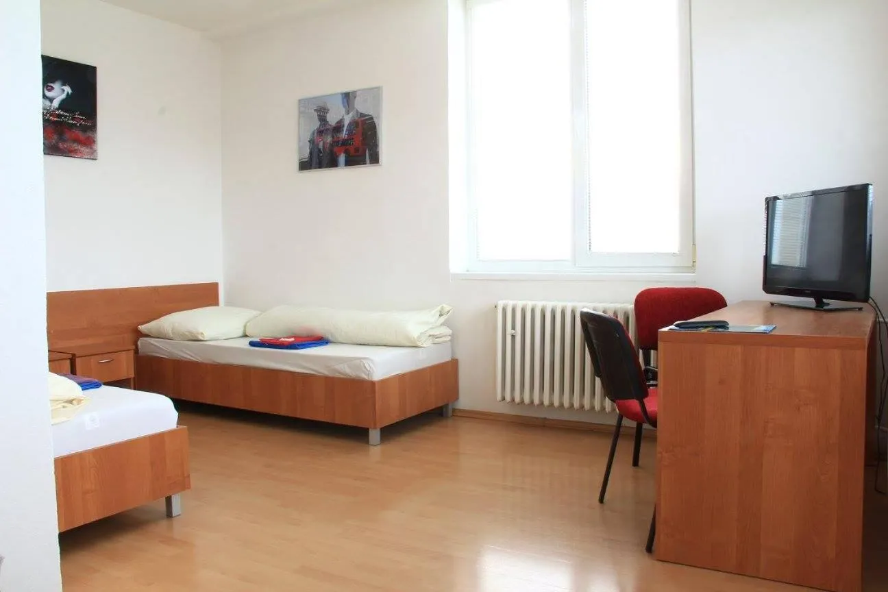 Decorative detail, Bed in Hostel Narva