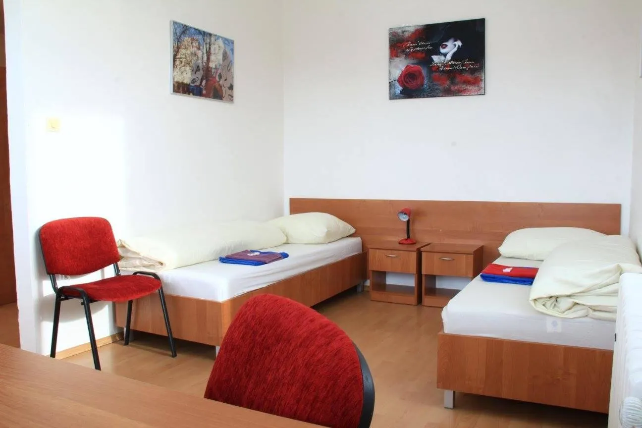 Decorative detail, Bed in Hostel Narva