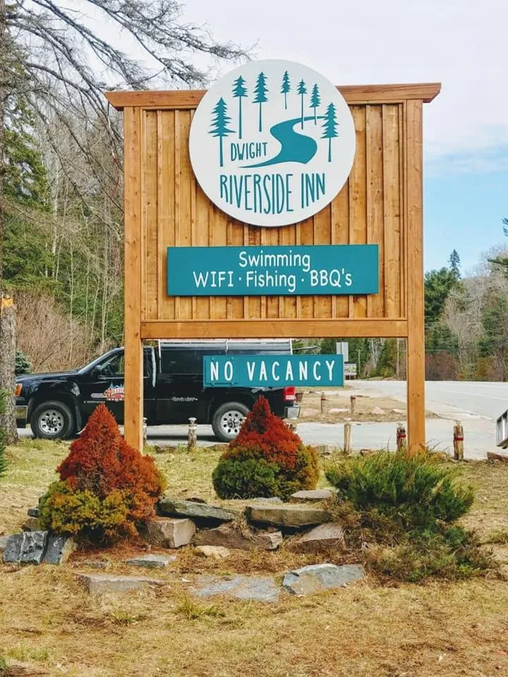 Property logo or sign in Dwight Riverside Inn