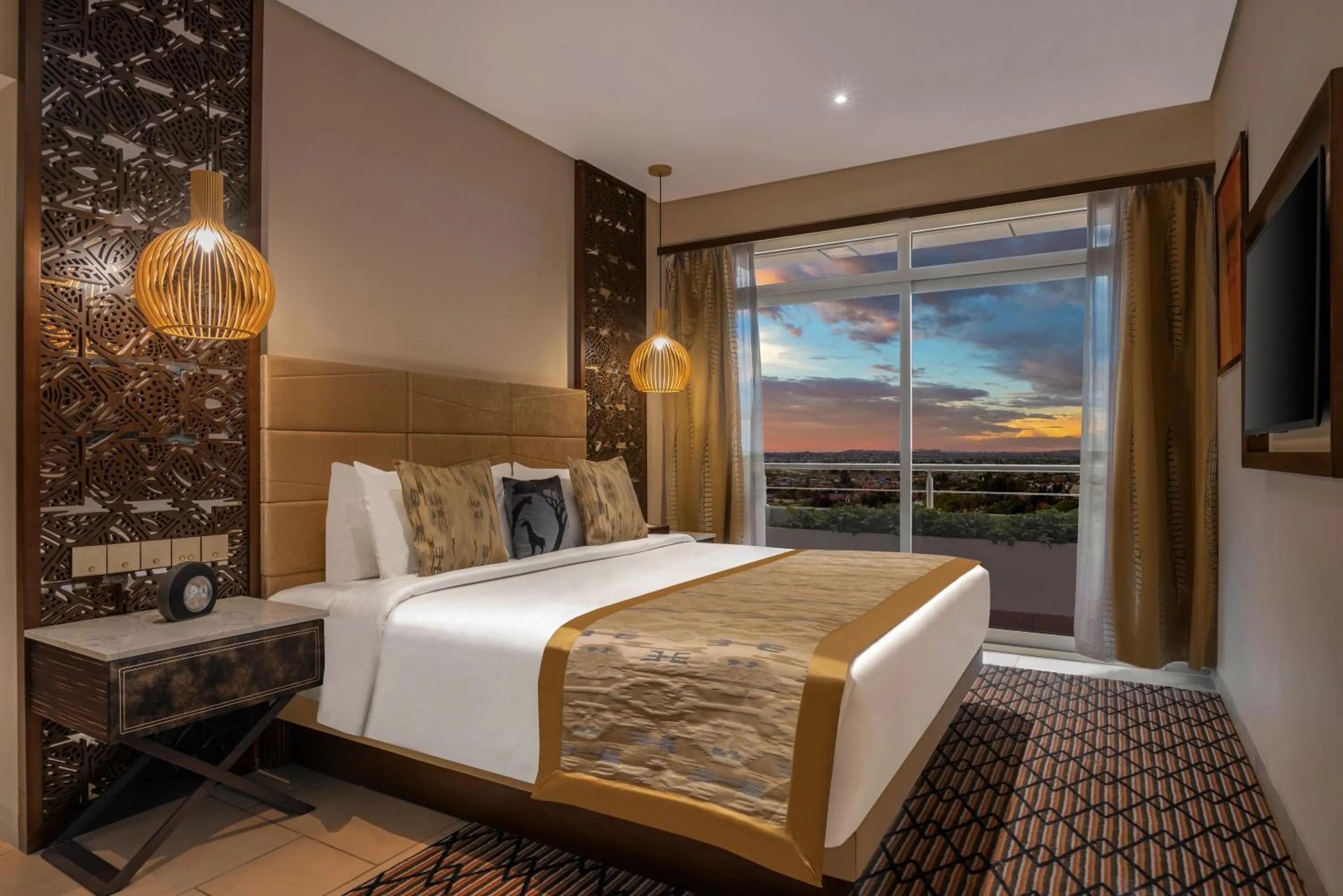 Bedroom, Bed in Neelkanth Sarovar Premiere