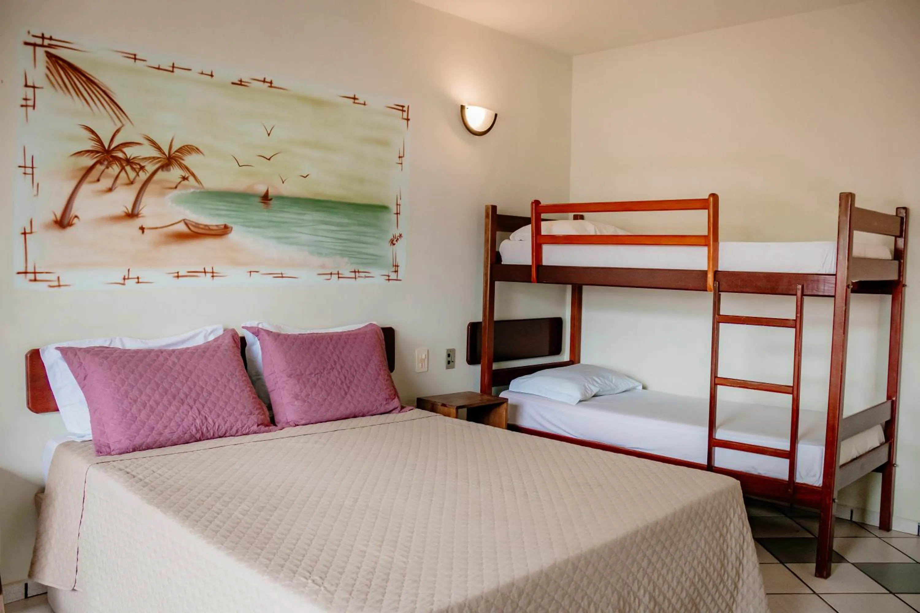 Bedroom, Bed in Pousada Coral de Fogo