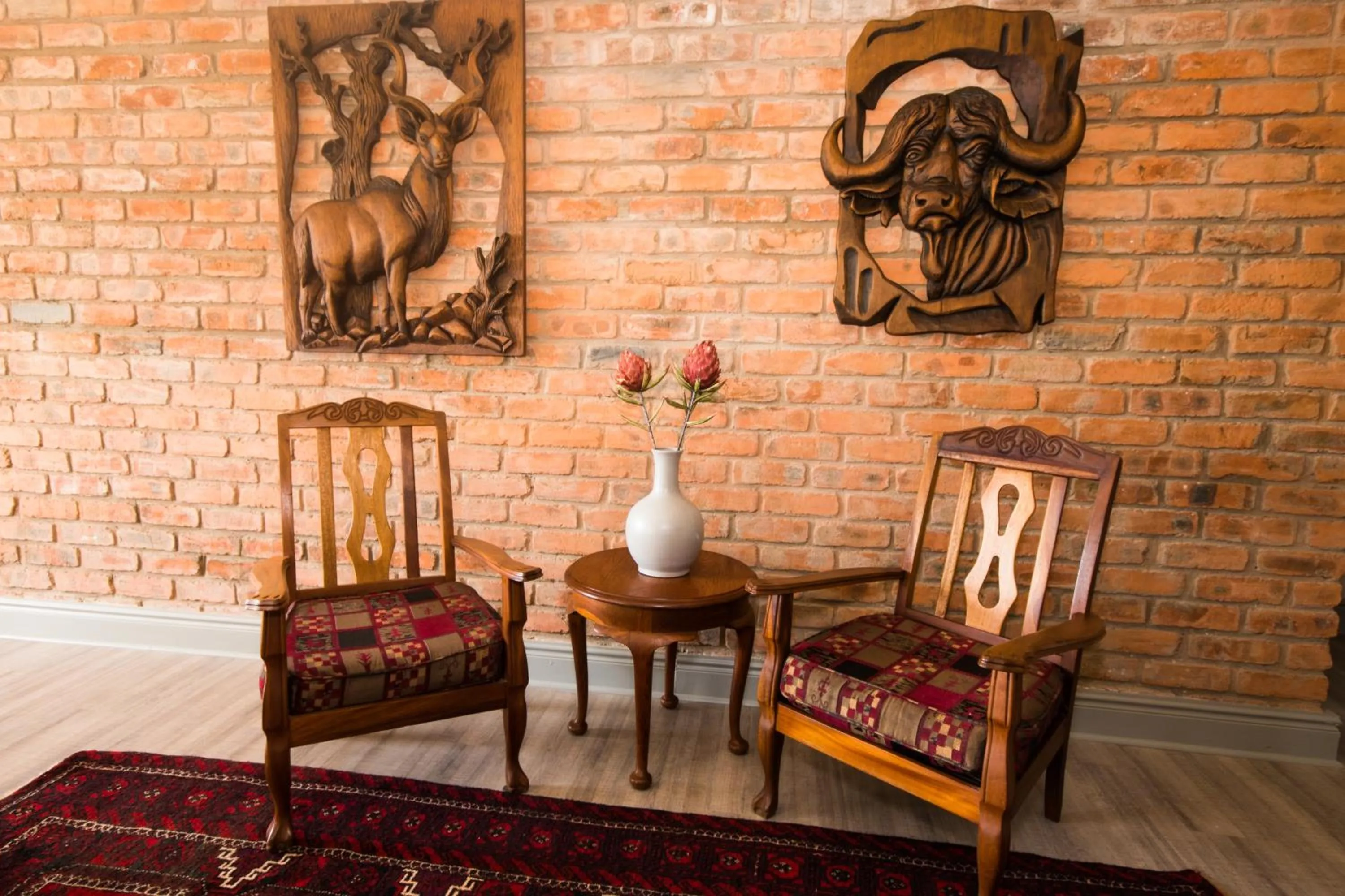 Decorative detail in Hillside Guesthouse Umhlanga