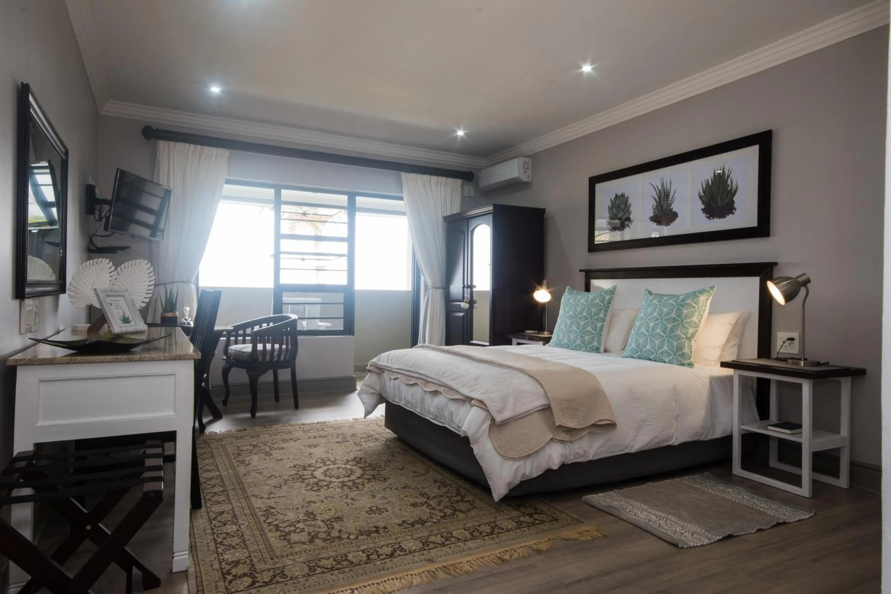 Bedroom, Bed in Hillside Guesthouse Umhlanga