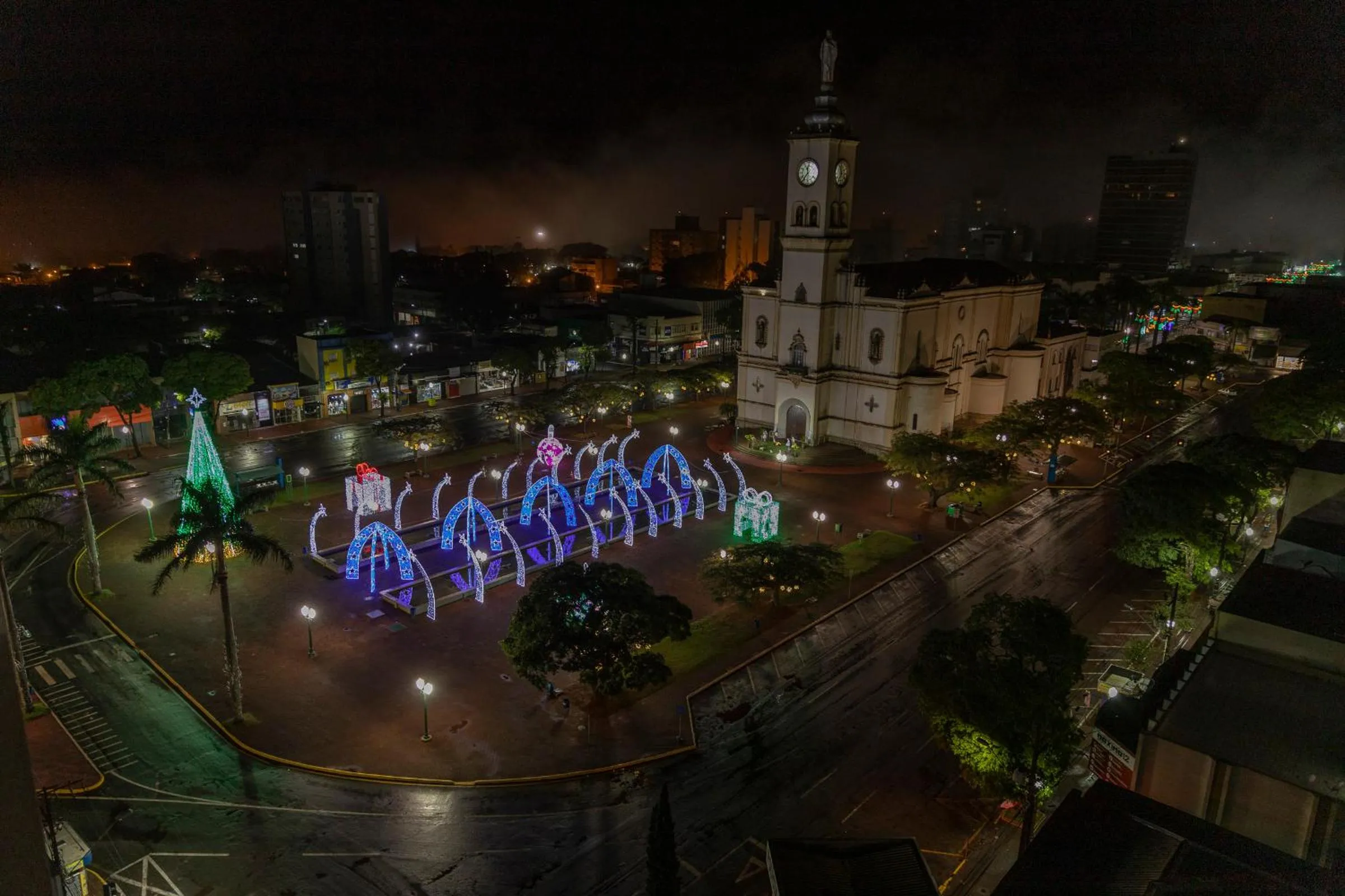 Bird's eye view in Hotel Doral Apucarana