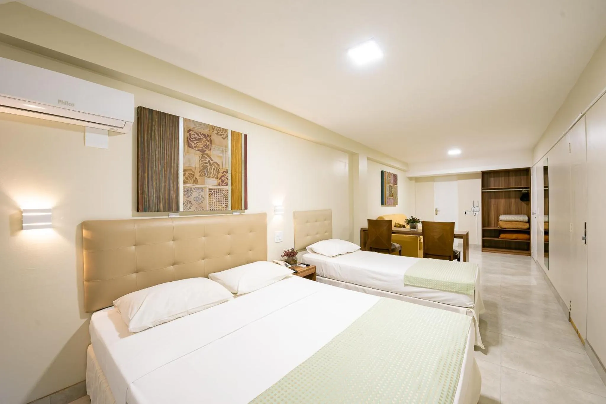 Bed in Hotel Doral Apucarana