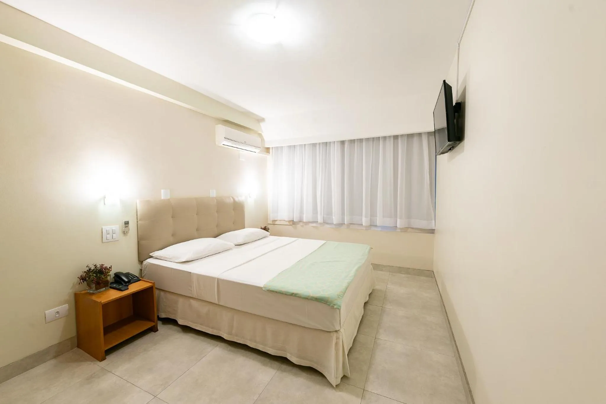 Bed in Hotel Doral Apucarana