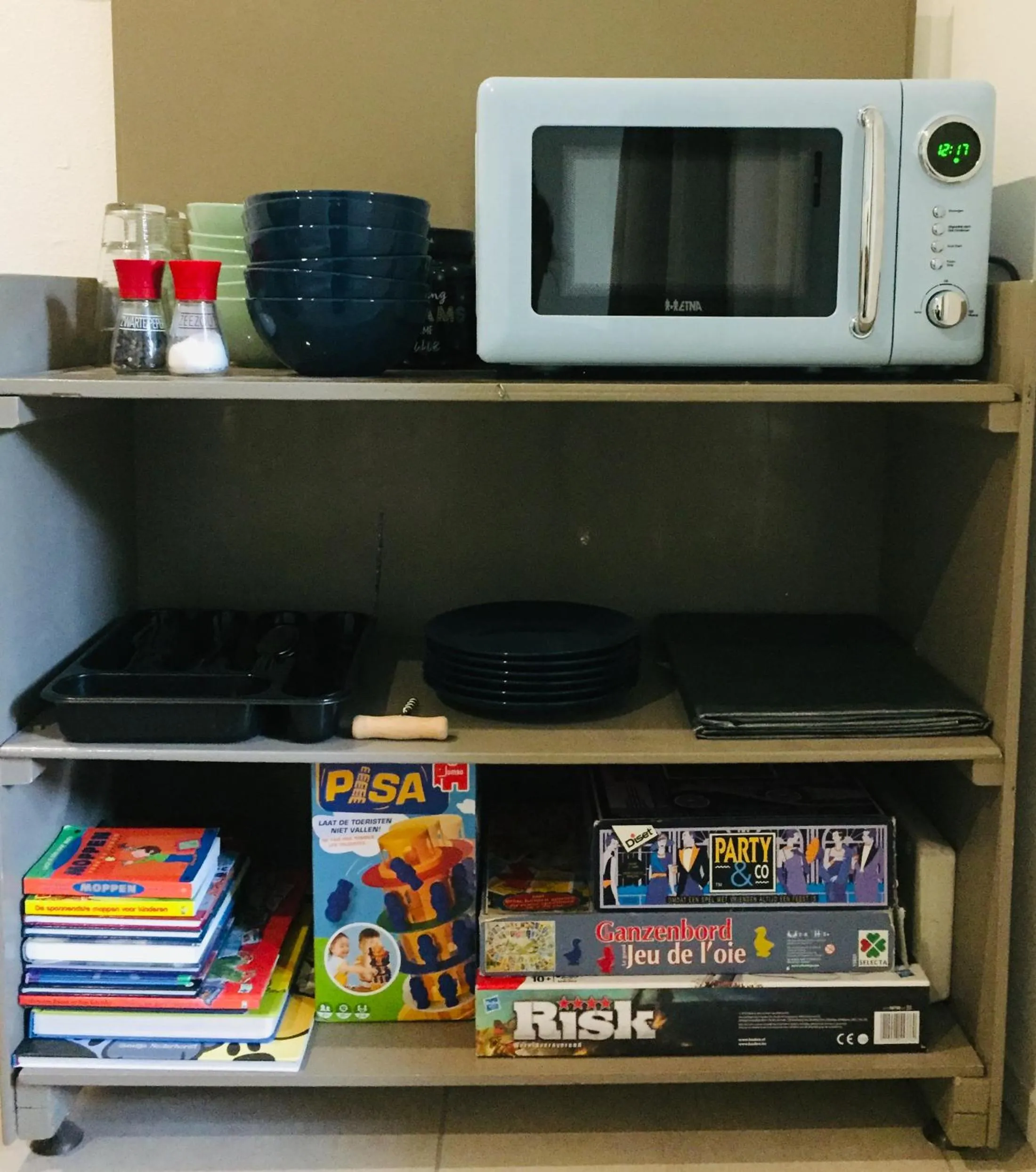 Communal kitchen in Bed and Breakfast: 'Bij ons Achter'