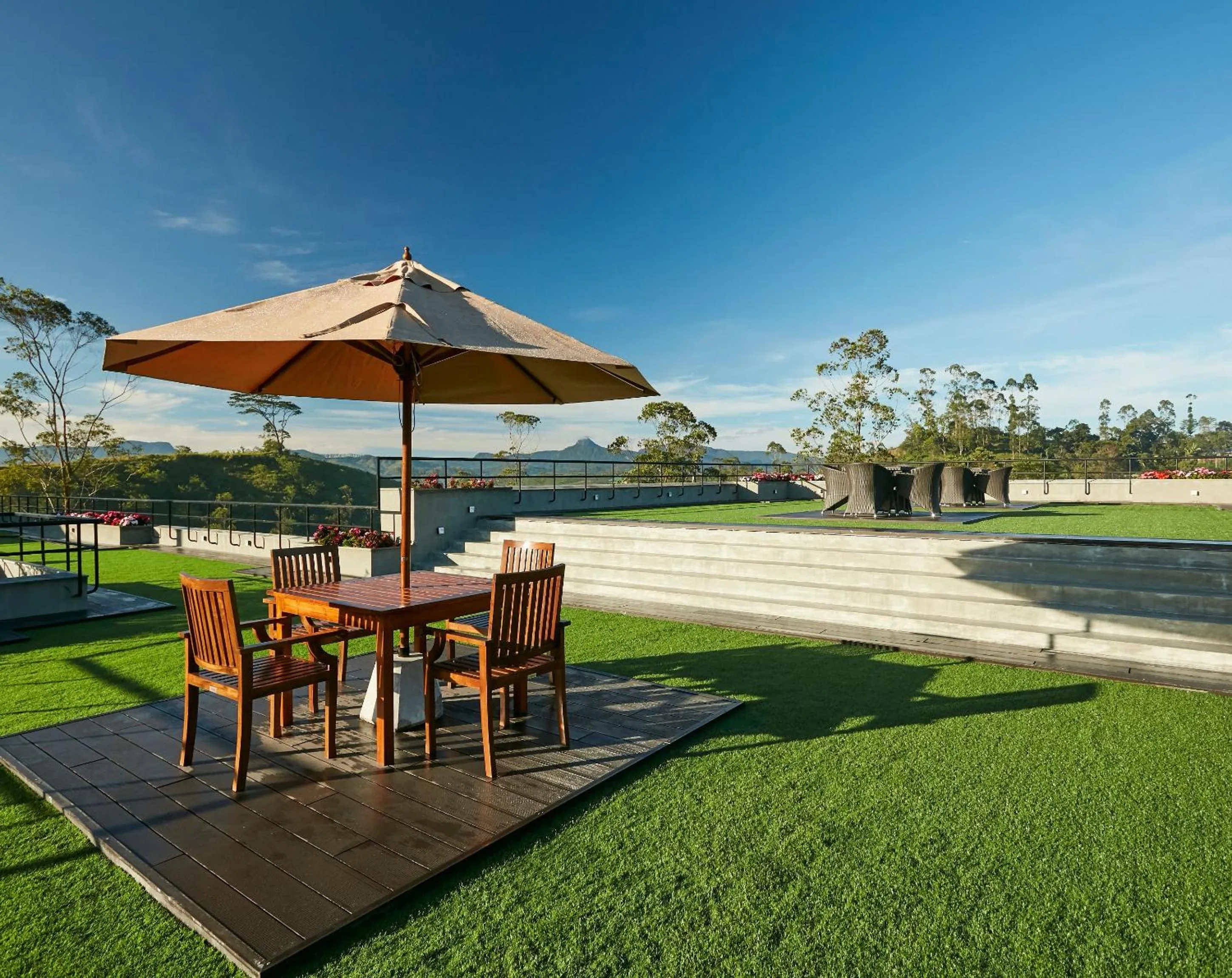 Patio in The Argyle Luxury Boutique