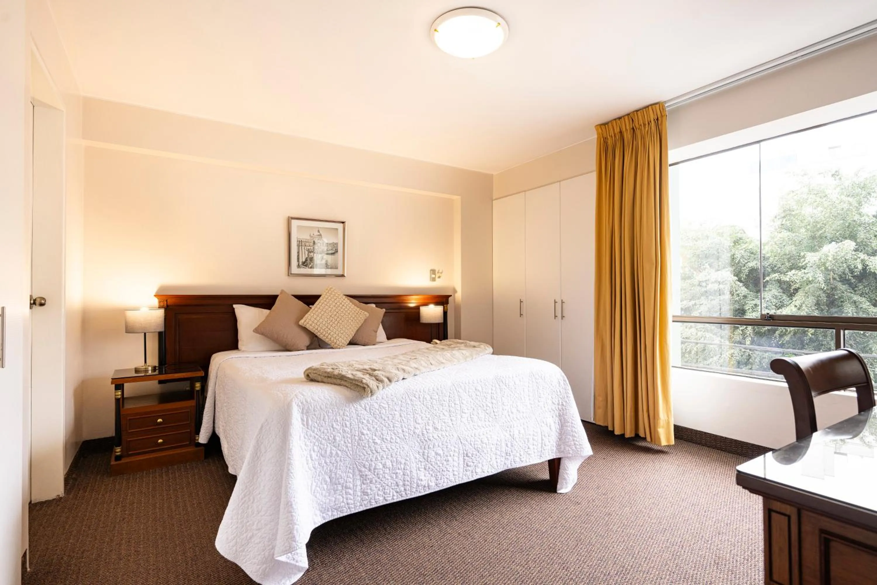 Bed in Apart Hotel San Martin