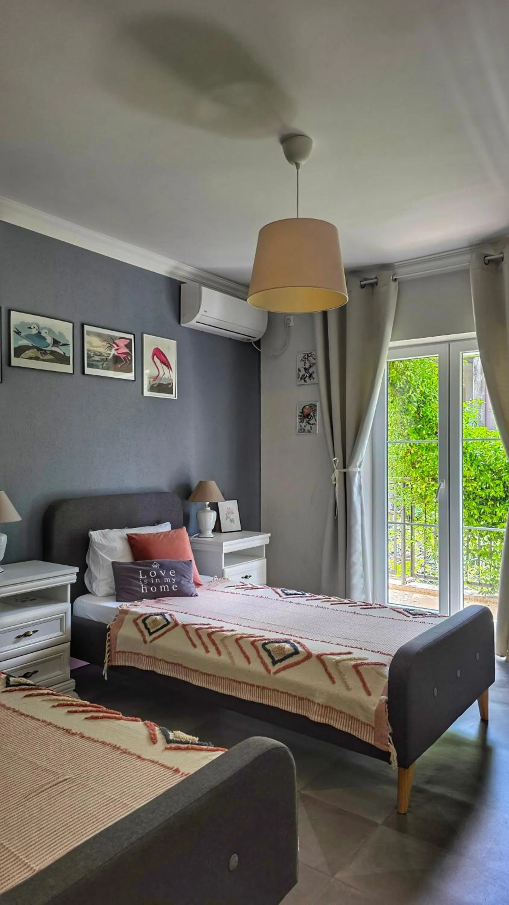 Bedroom, Bed in Apartment Mint&Rose