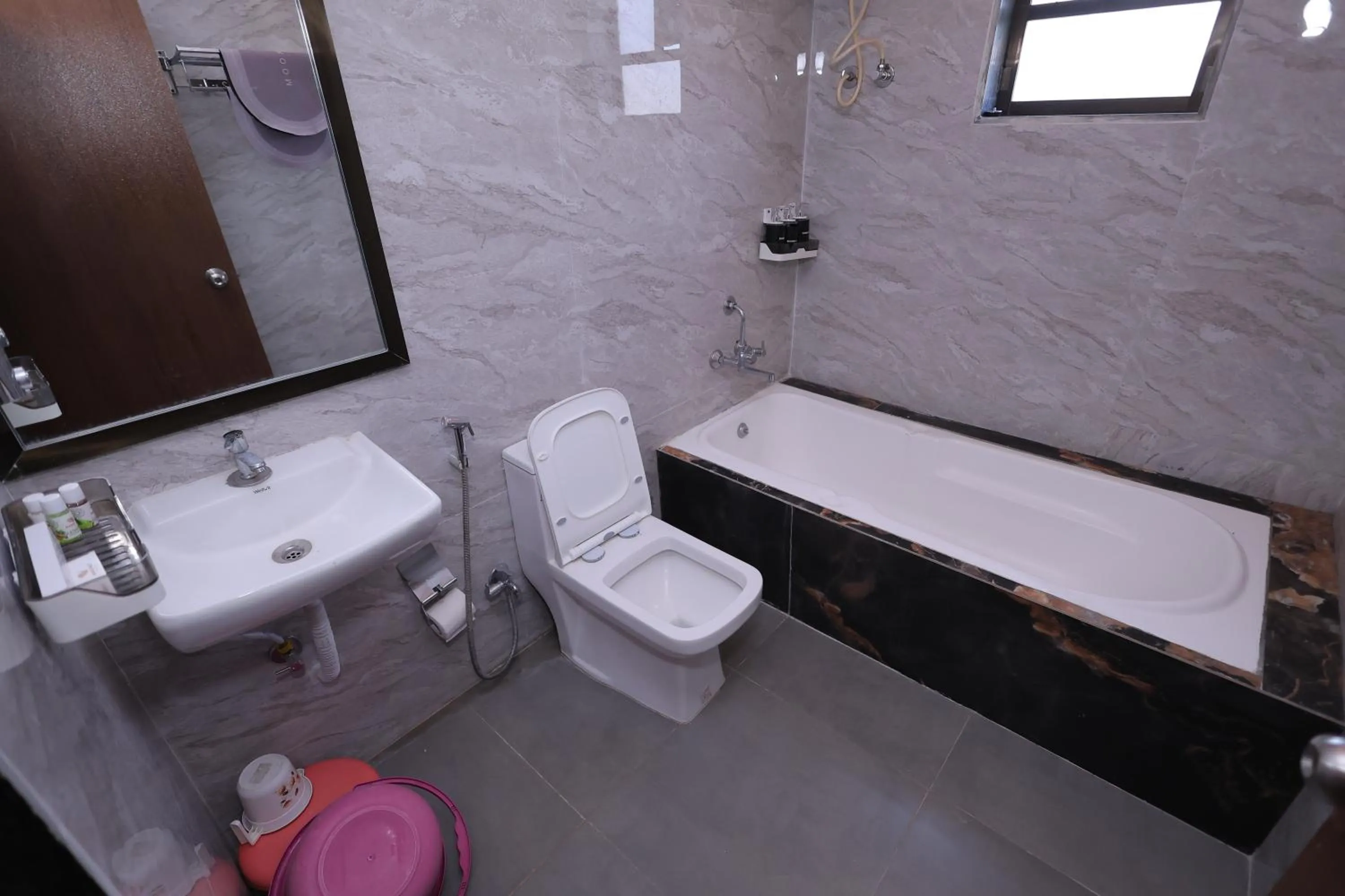 Bathroom in Mango Valley Resort Ganpatipule