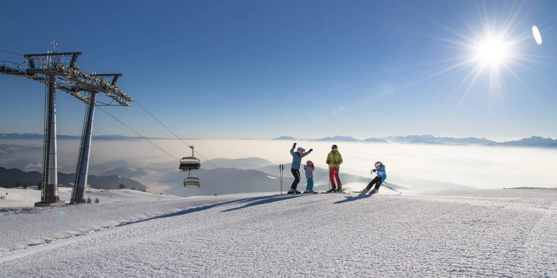 Winter in Naturel Hoteldorf Schönleitn