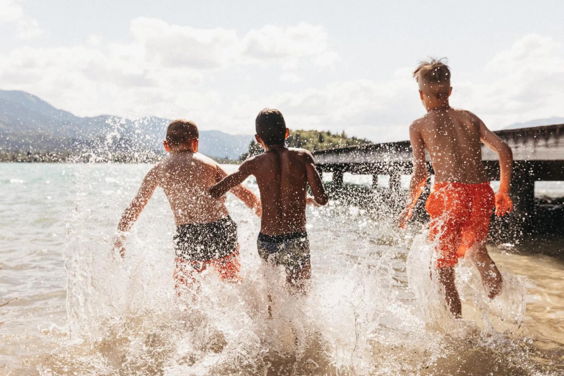 children in Naturel Hoteldorf Schönleitn