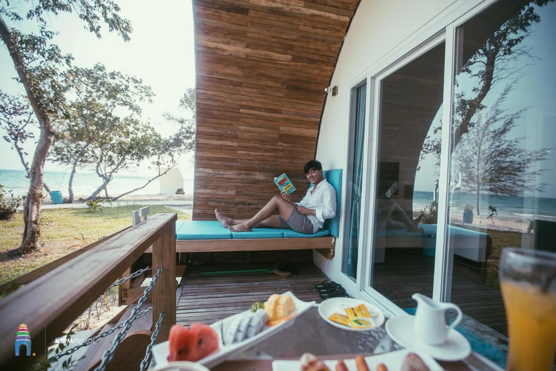 Patio in Tube Resort by EHM