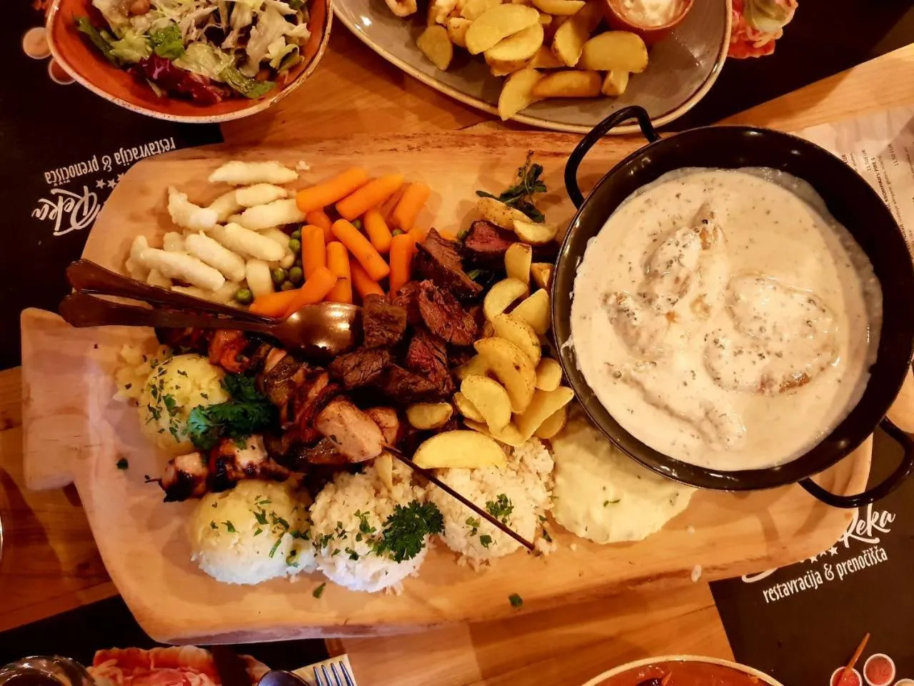 Food in Gorska Reka Guesthouse