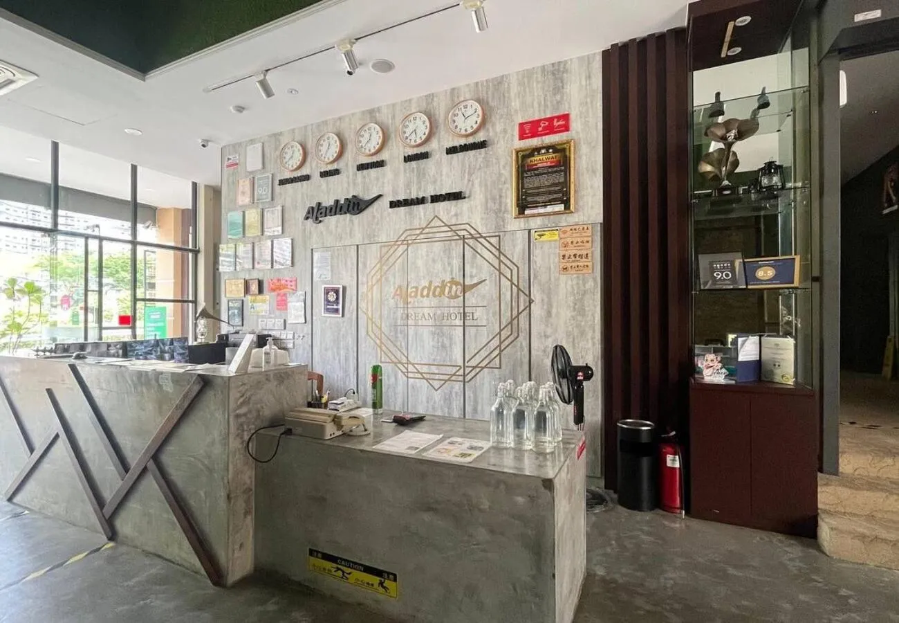 Lobby or reception in Aladdin Dream Hotel