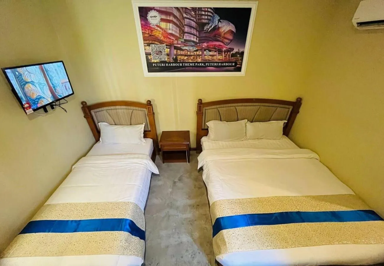 Bed in Aladdin Dream Hotel