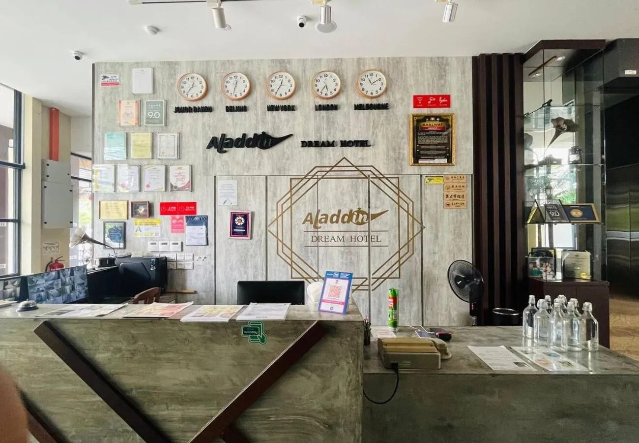 Lobby or reception in Aladdin Dream Hotel